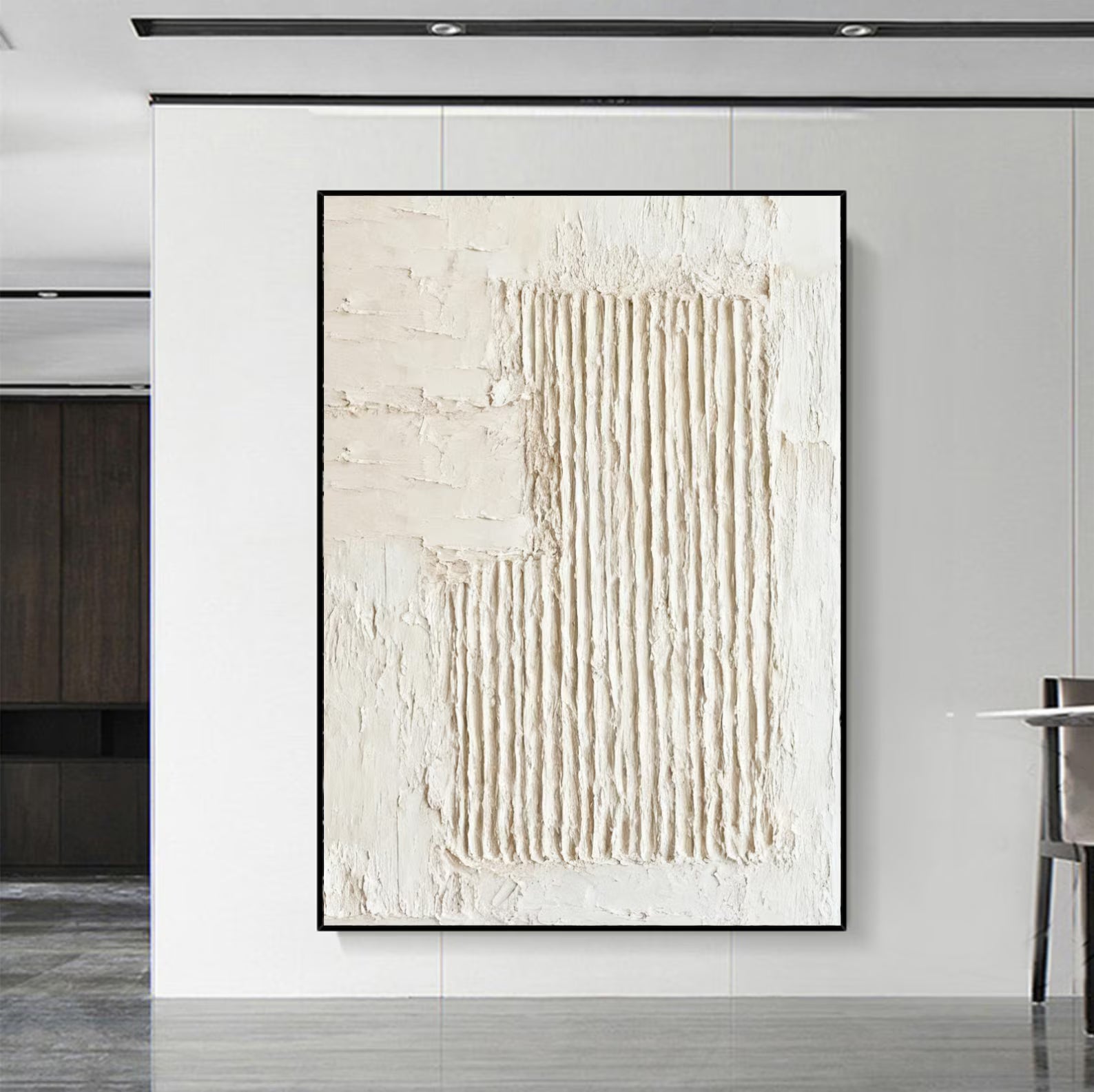 Textured Minimalist Art | Calm Elegance