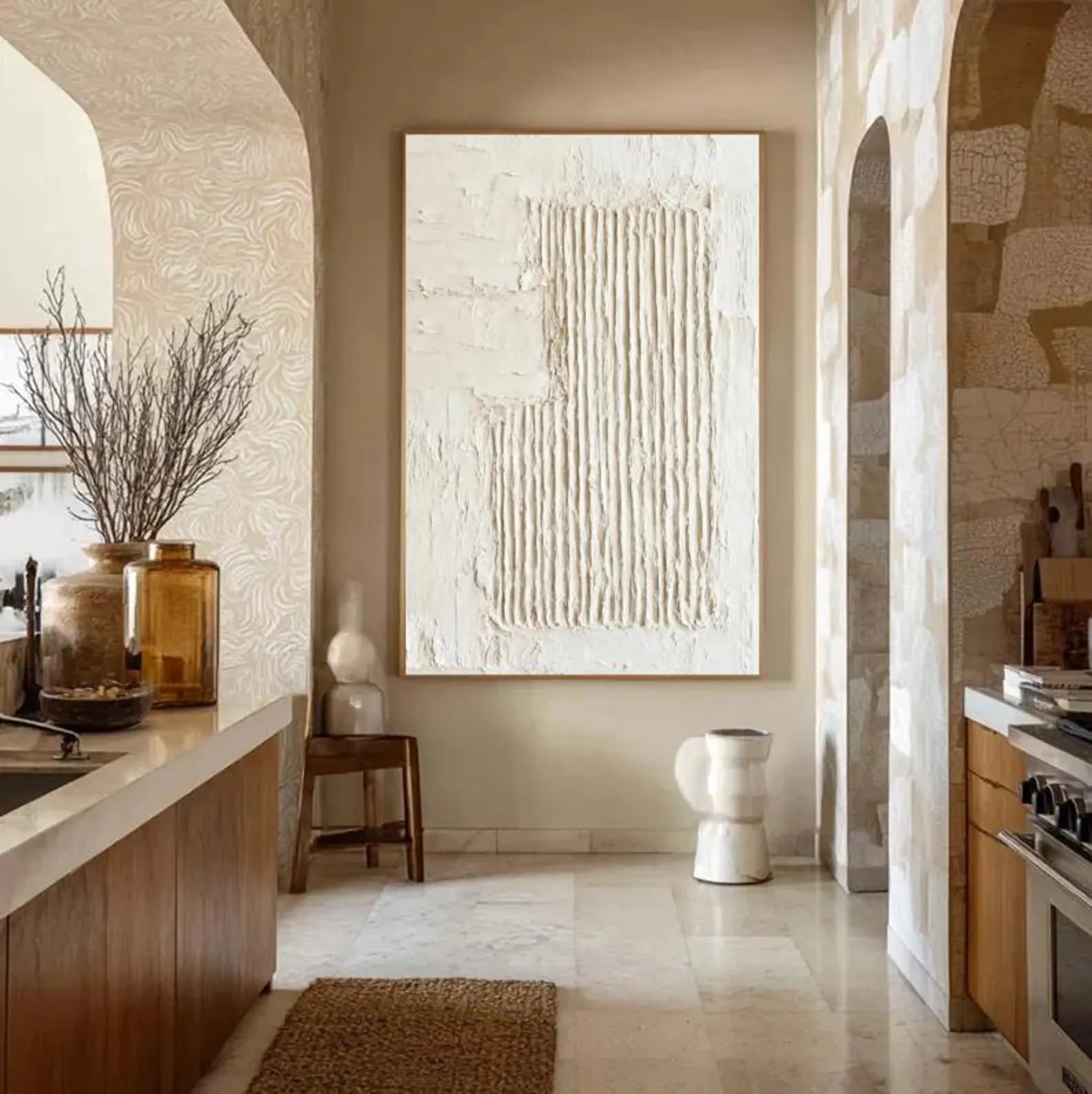 Textured Minimalist Art | Calm Elegance