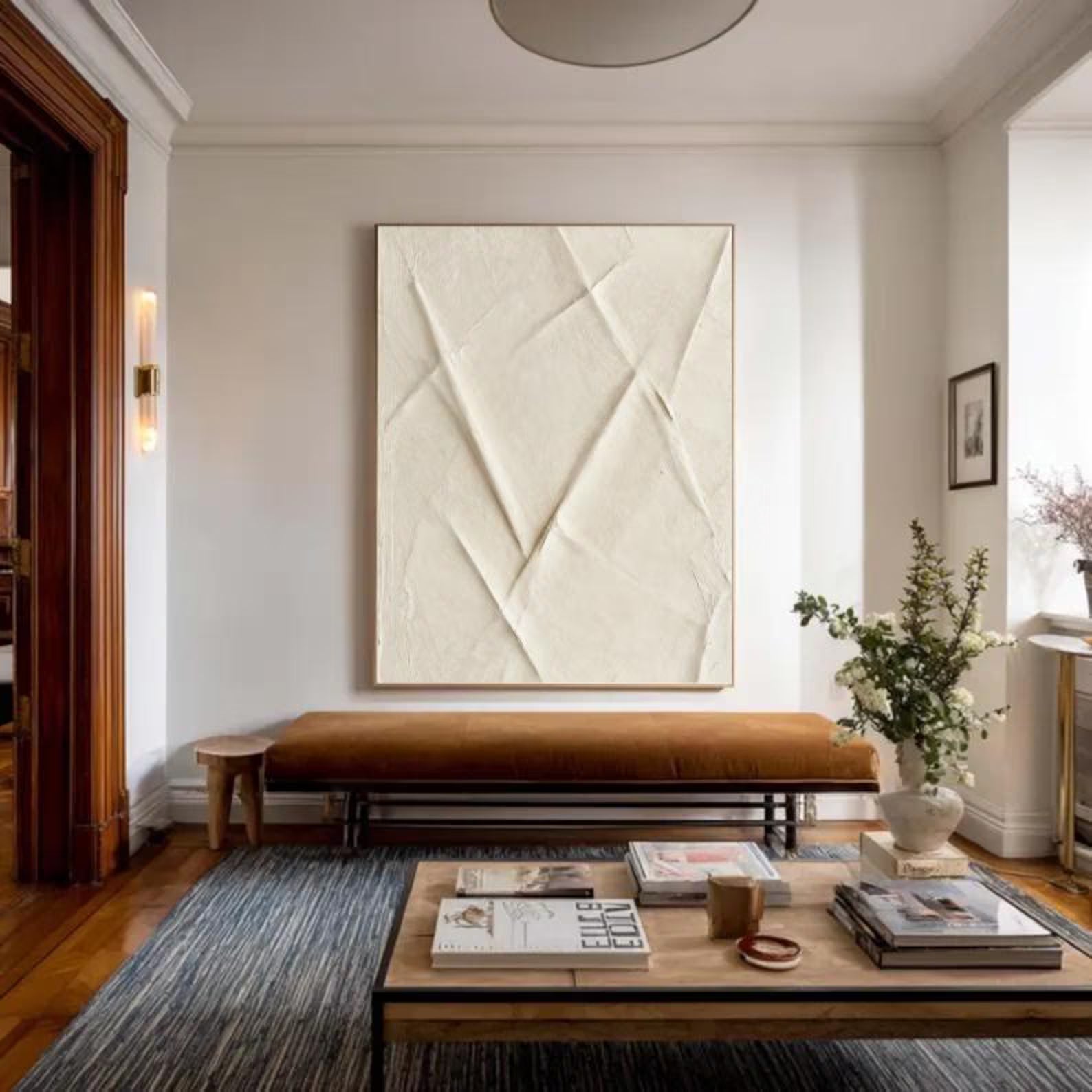 Textured Geometric Art | Subtle Sophistication
