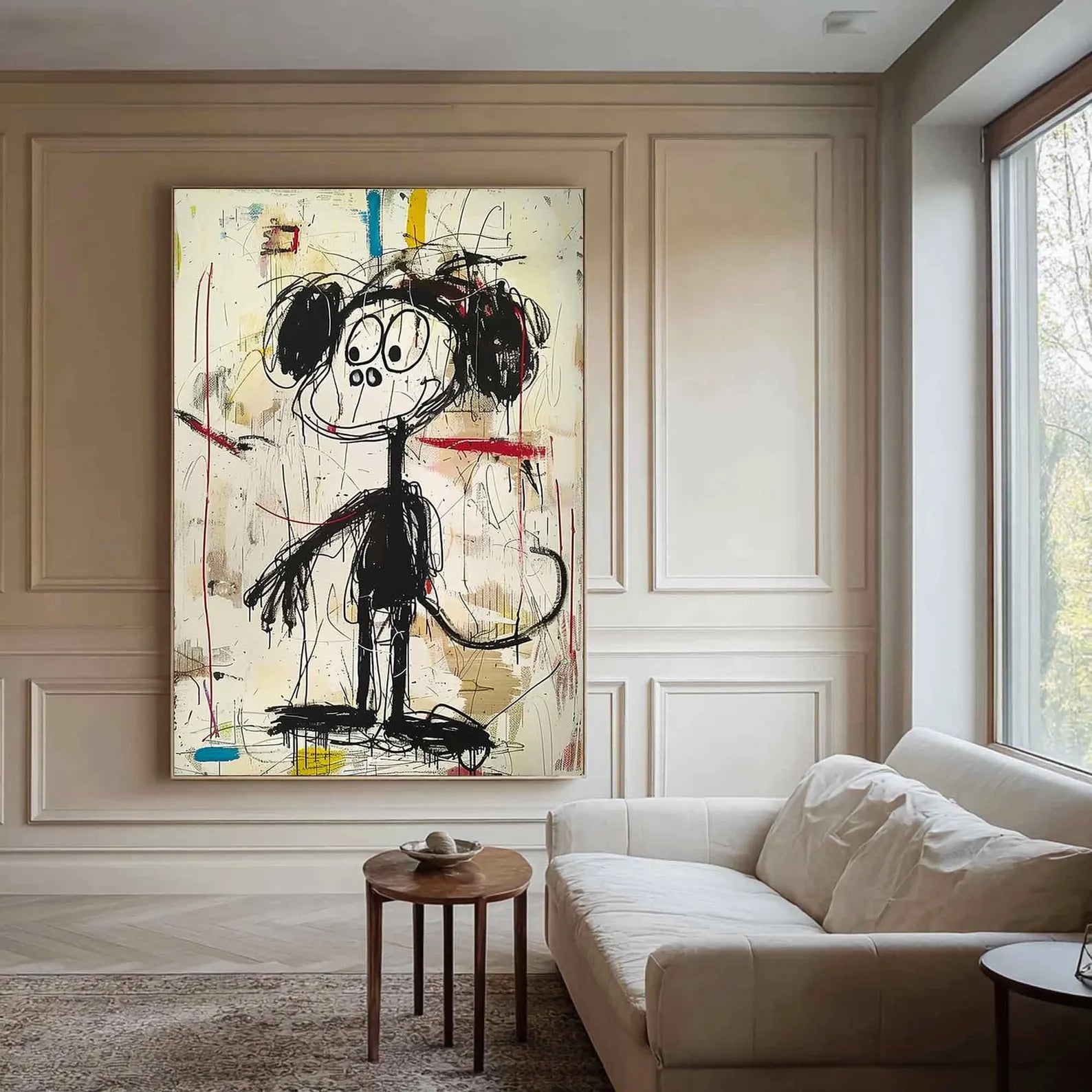 Textured Pop Art Abstract | Vibrant Luxe