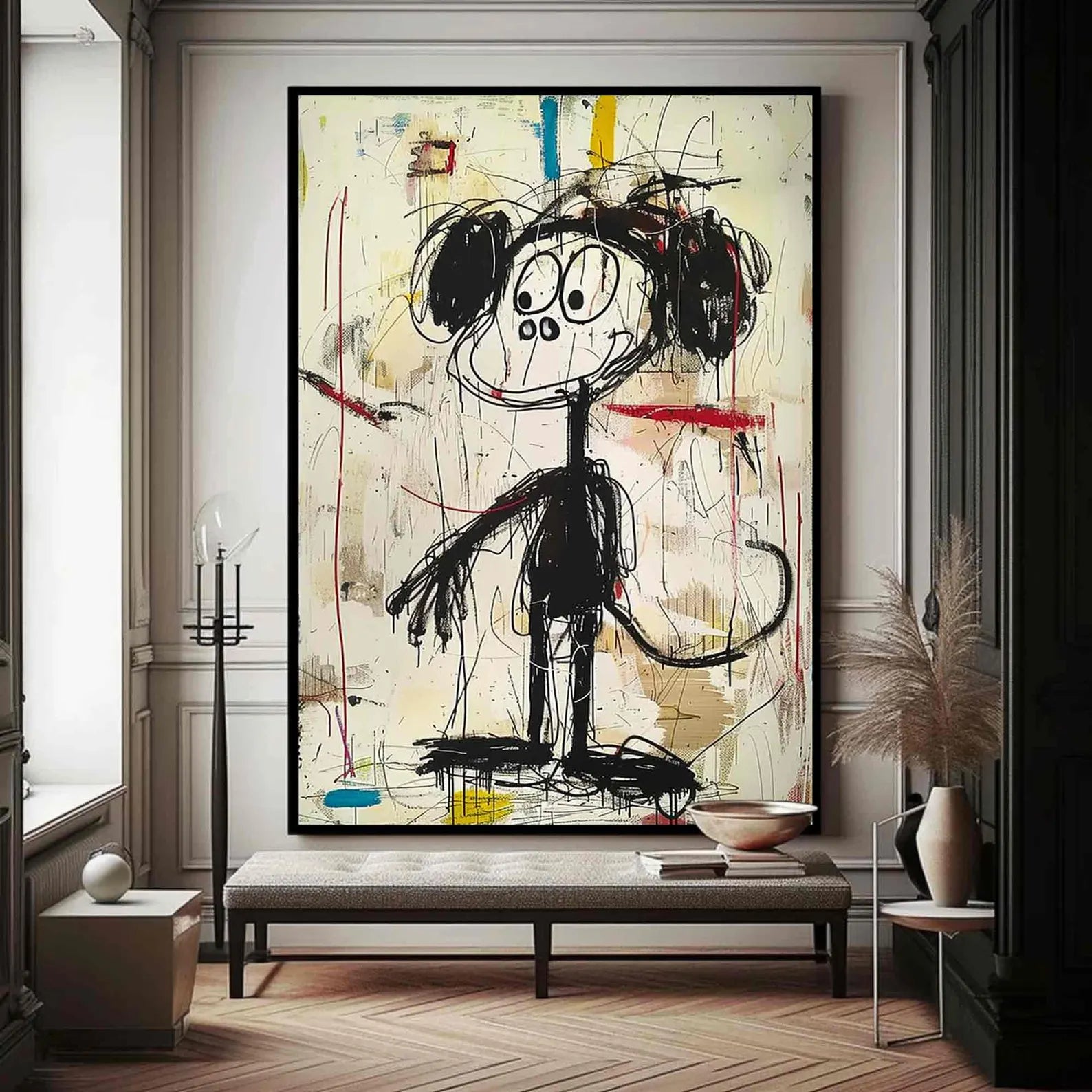 Textured Pop Art Abstract | Vibrant Luxe