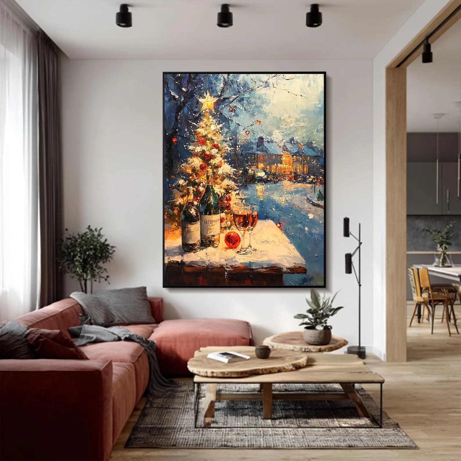 Textured Festive Night | Winter Toast