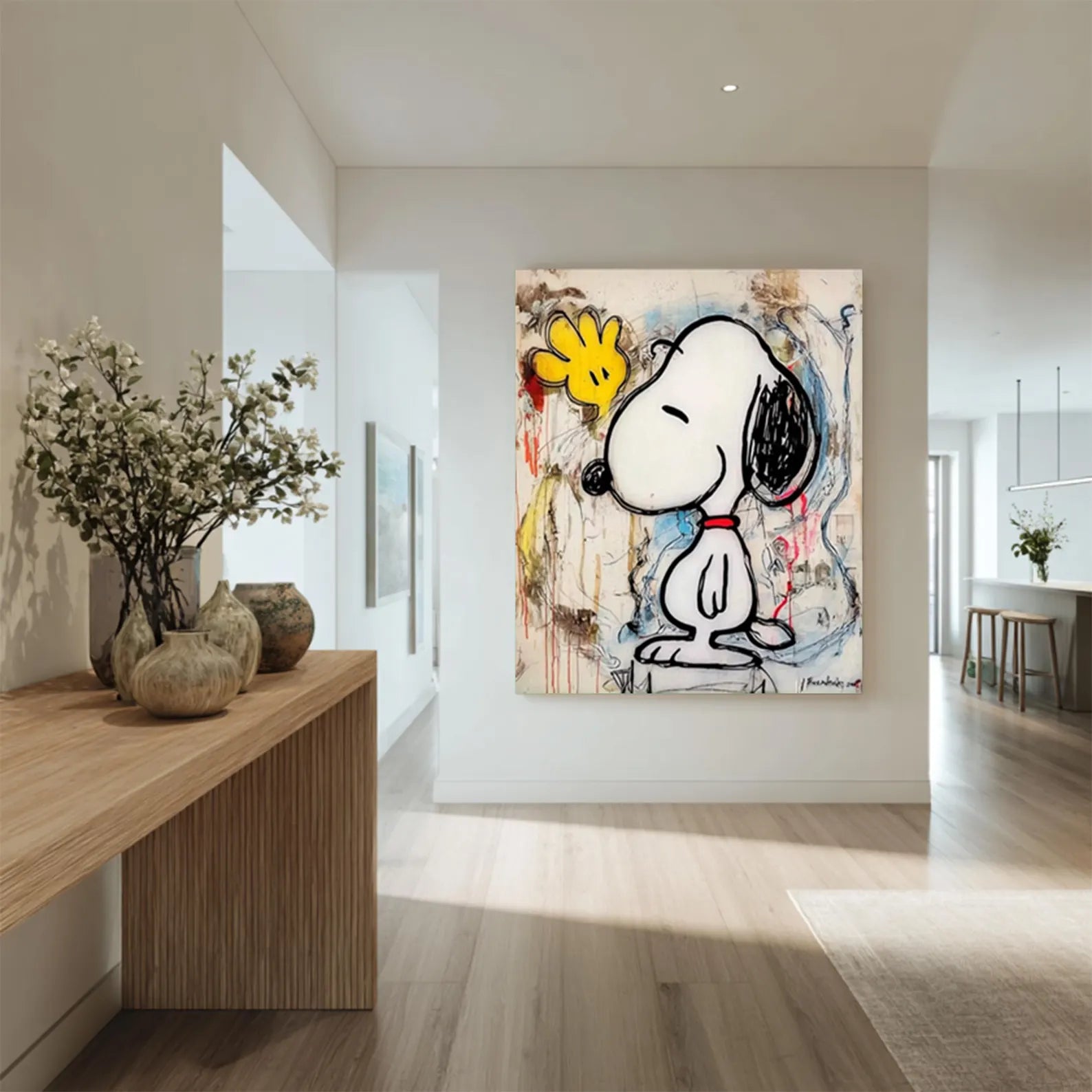 Textured Graffiti Duo | Snoopy Buddy