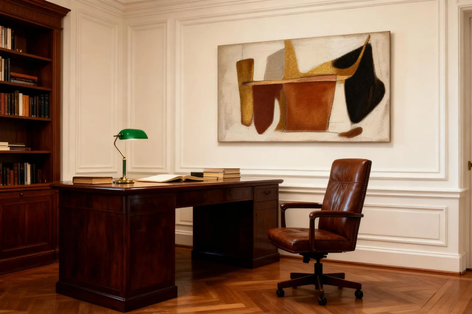 Abstract Geometric Sophistication | Earth Tones