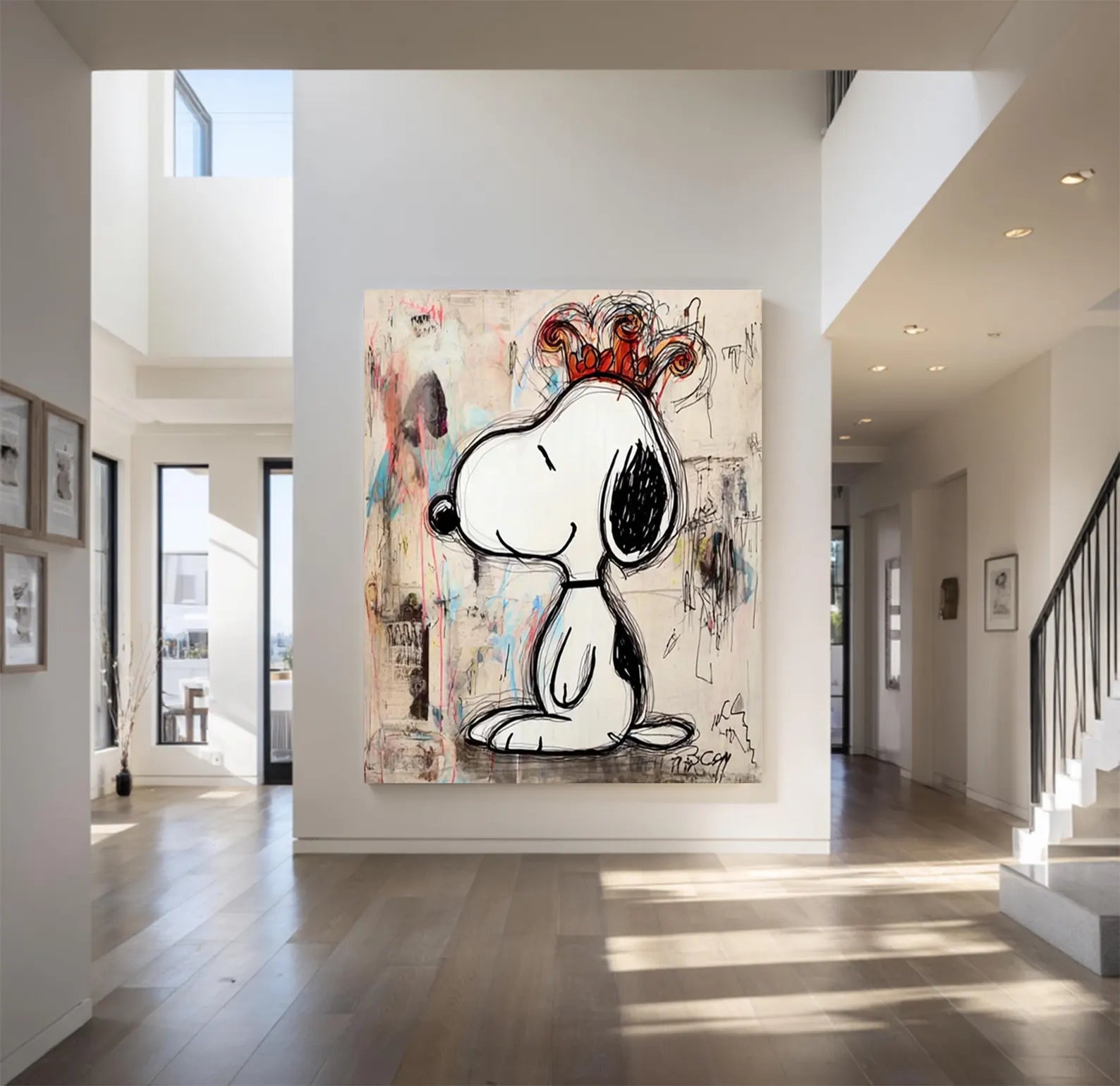 Textured Snoopy Regality | Crown Emblem