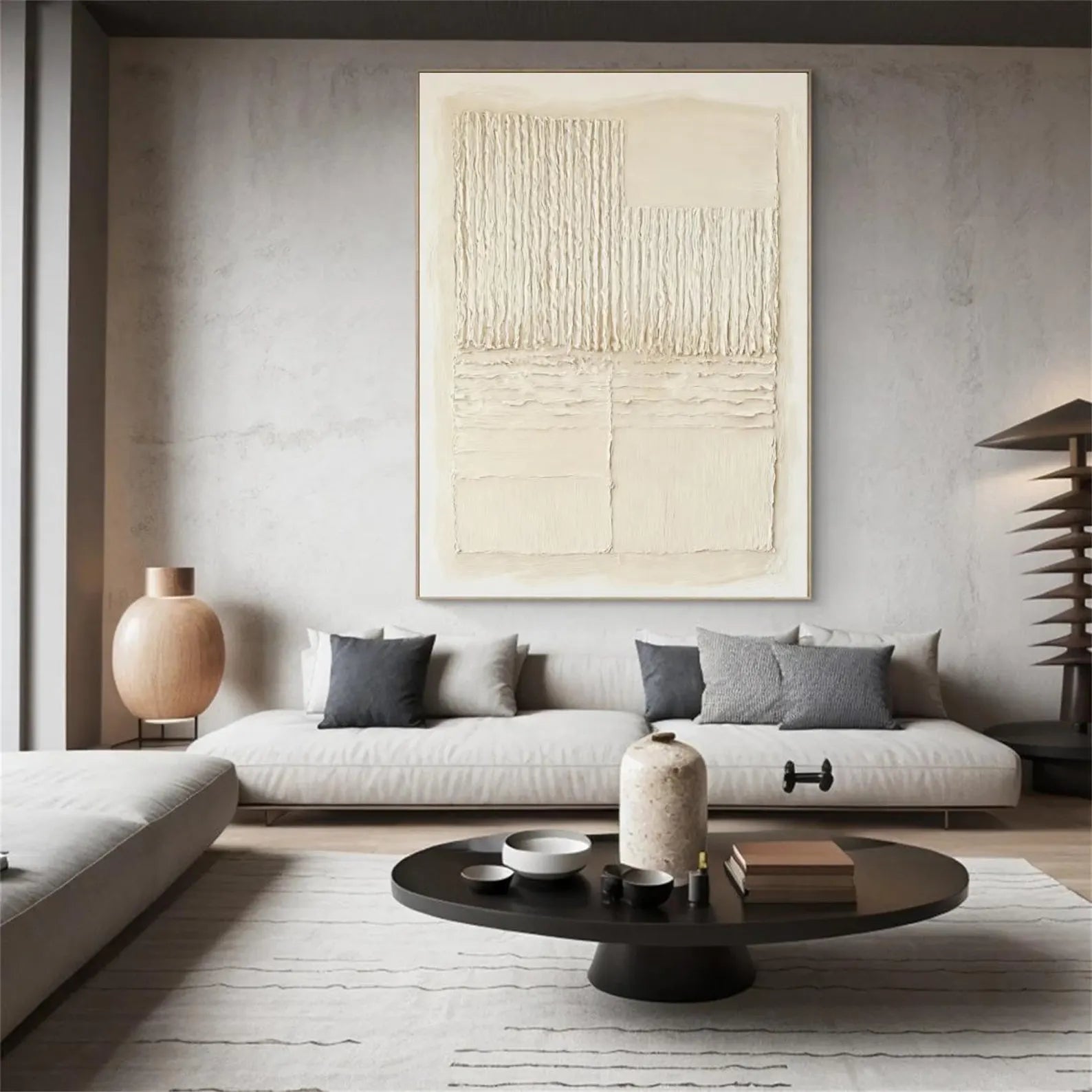 Textured Neutral Serenity | Beige Textures