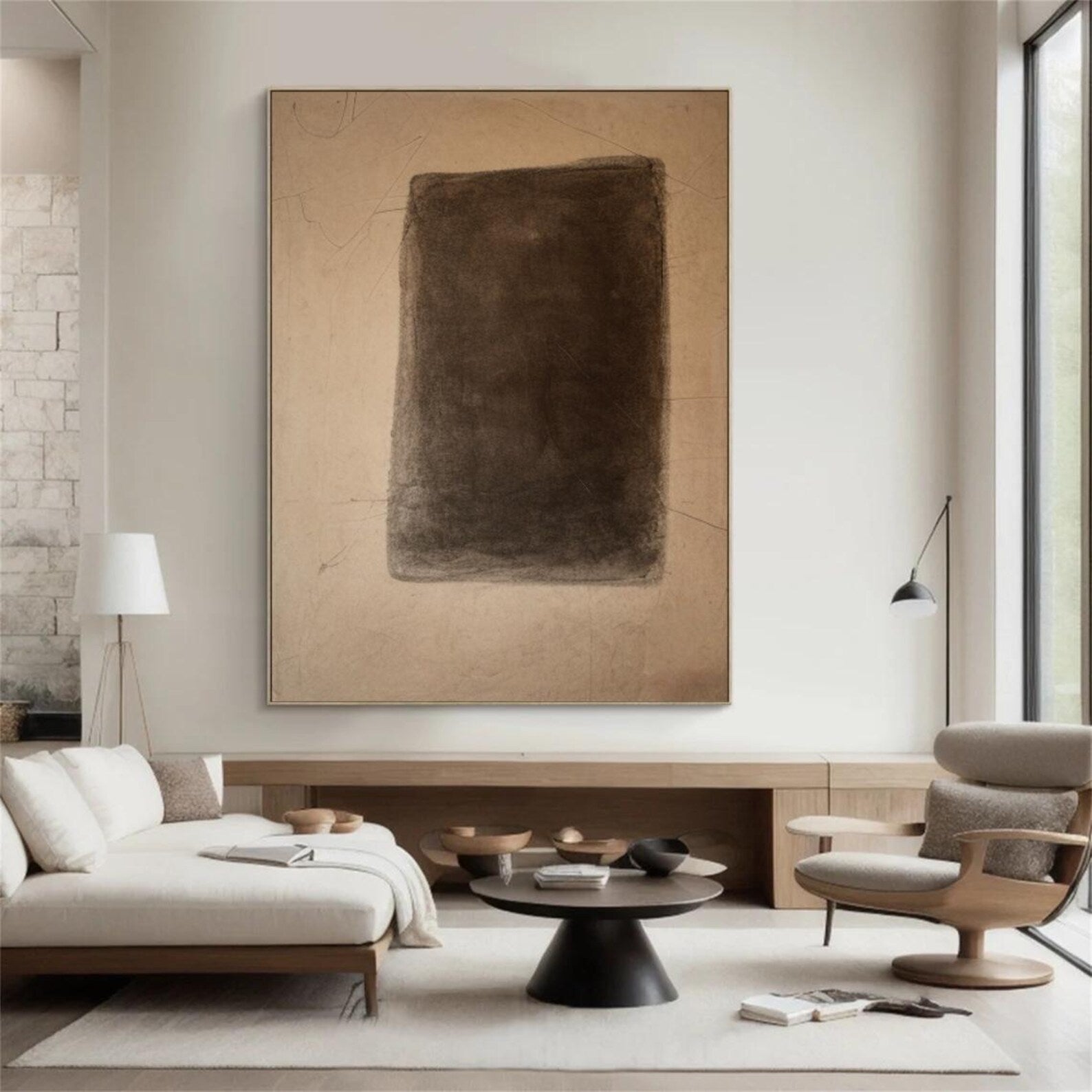 Textured Neutral Sophistication | Brown Tones