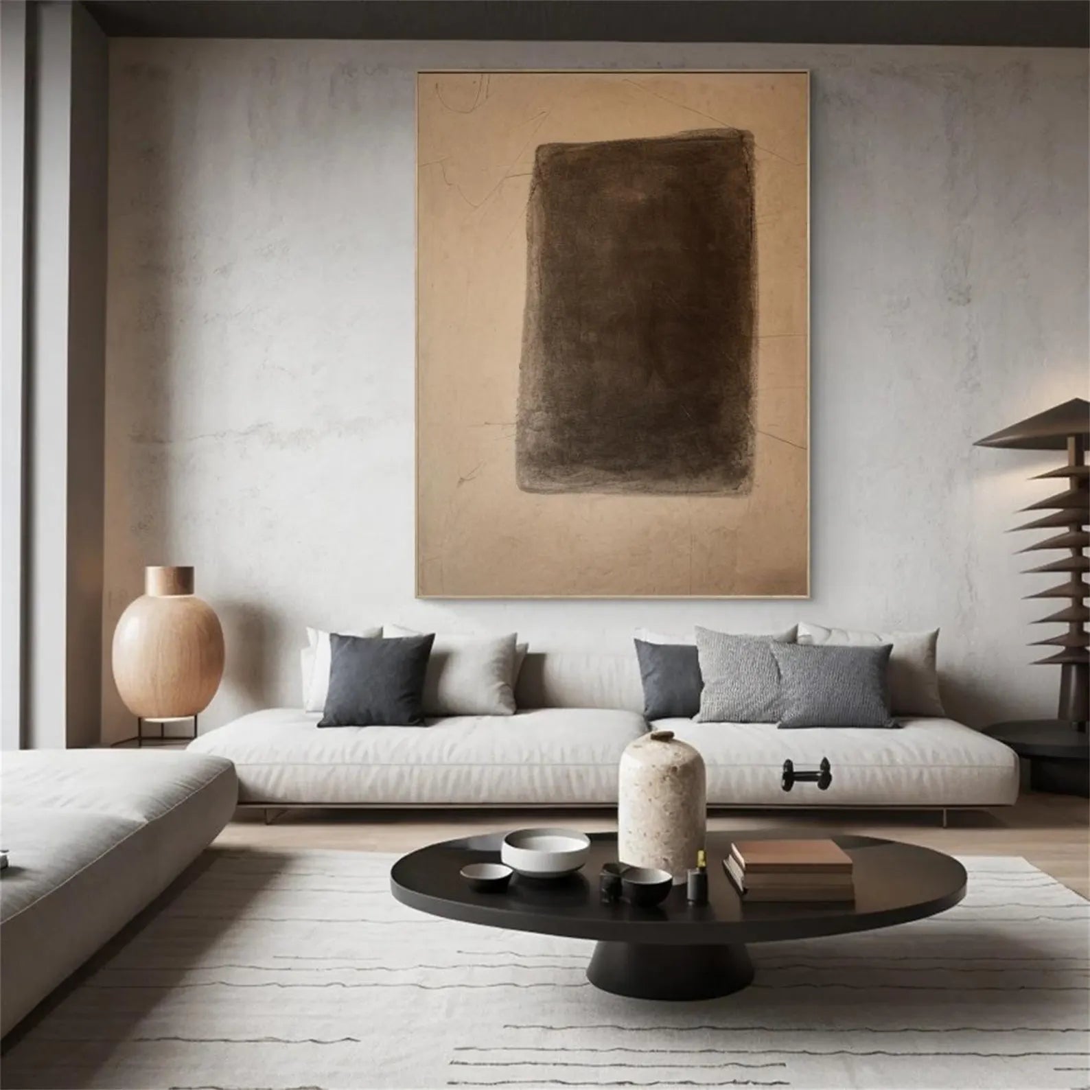 Textured Neutral Sophistication | Brown Tones