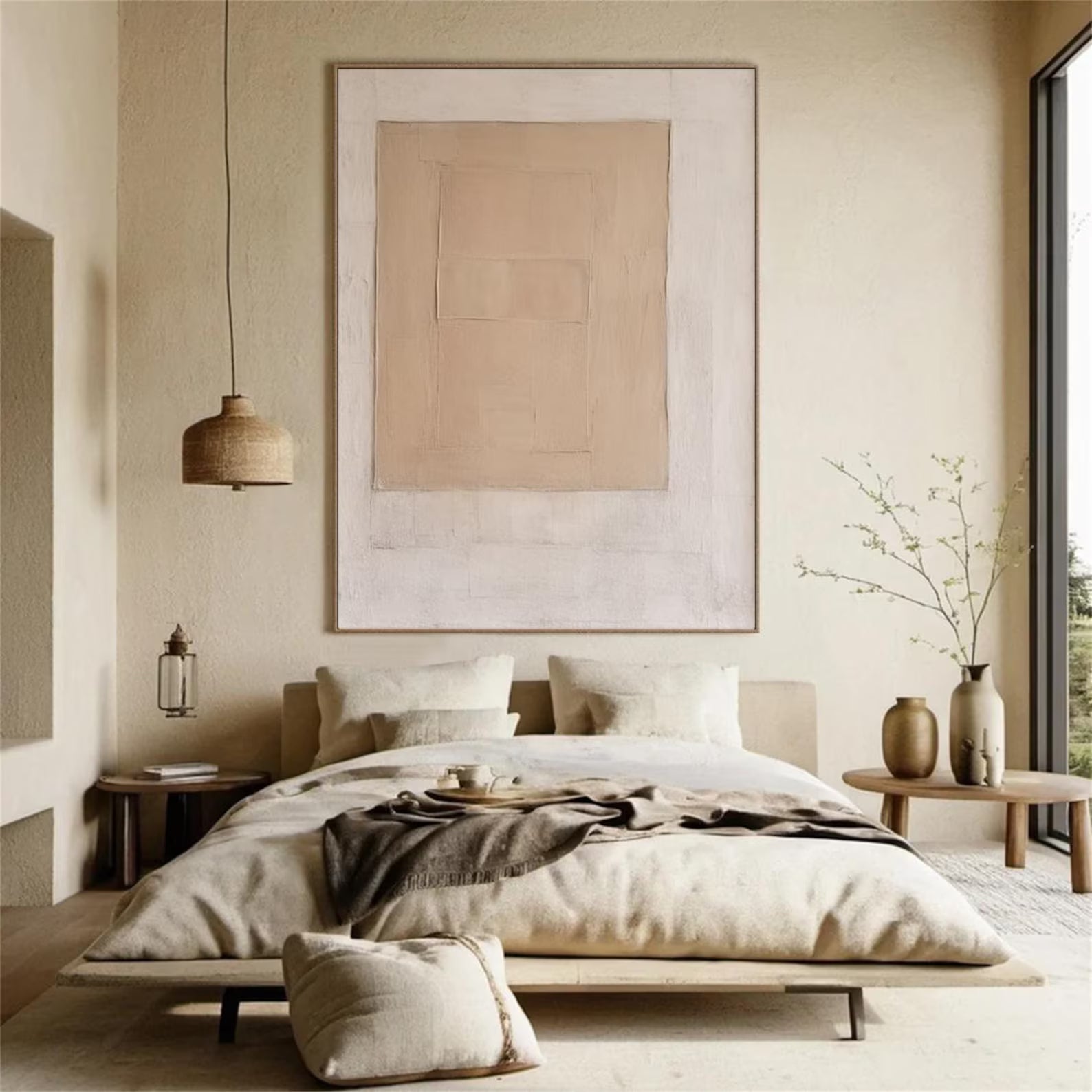 Textured Earthy Opulence | Beige Layers