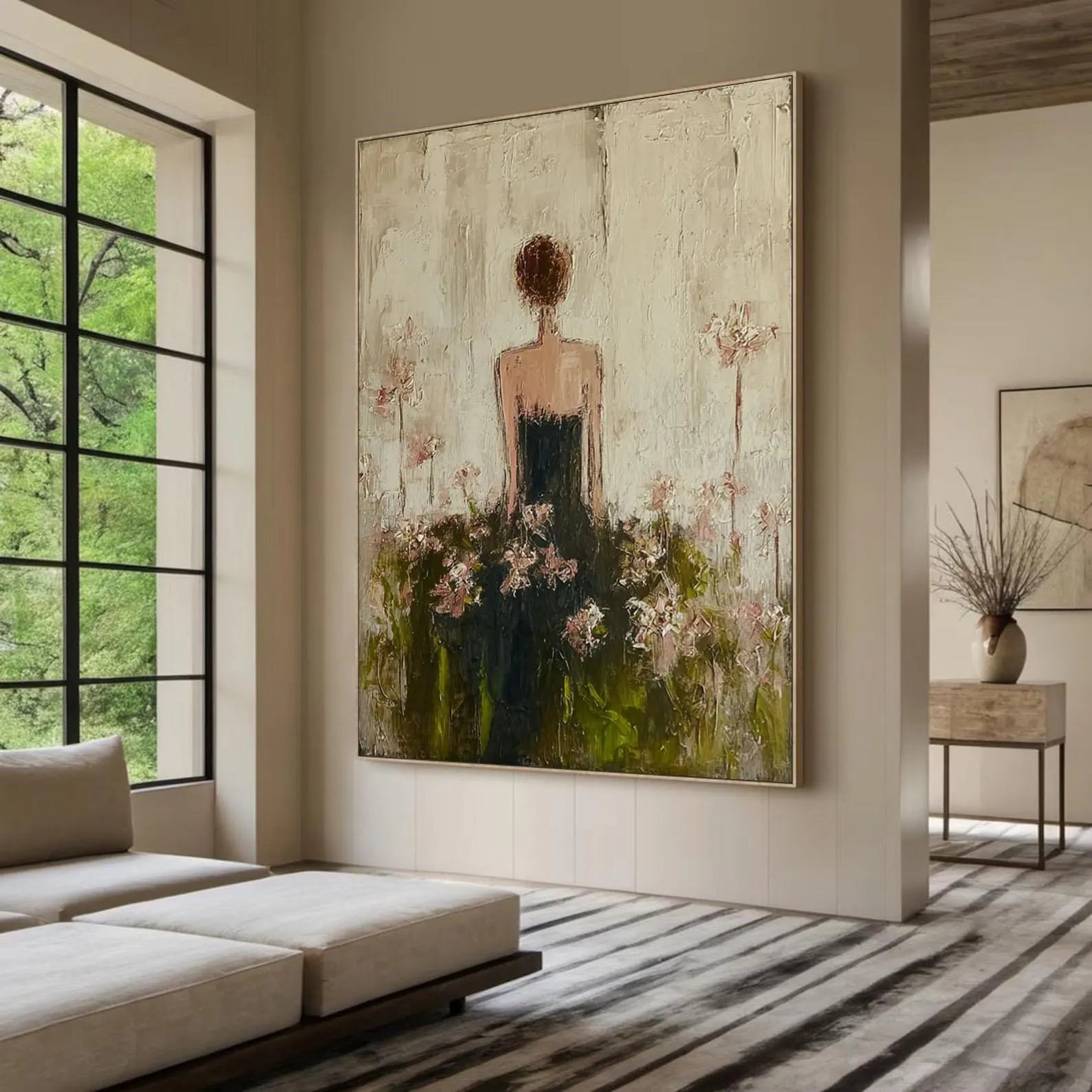 Textured Sylvan Reverie | Blush Petals