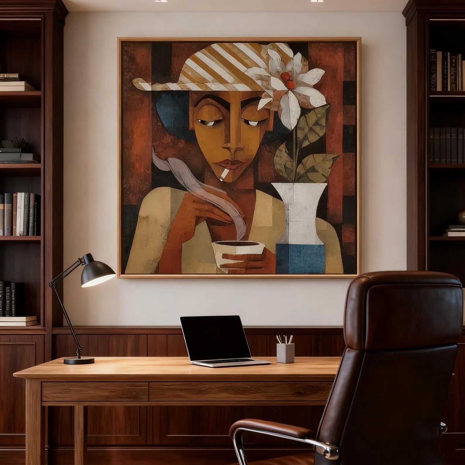 Stylized Figure Eclecticism | Floral Accent