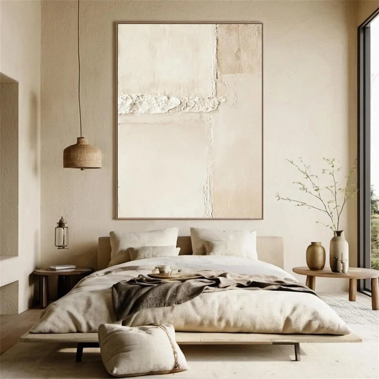 Textured Neutral Tranquility | Beige Tone