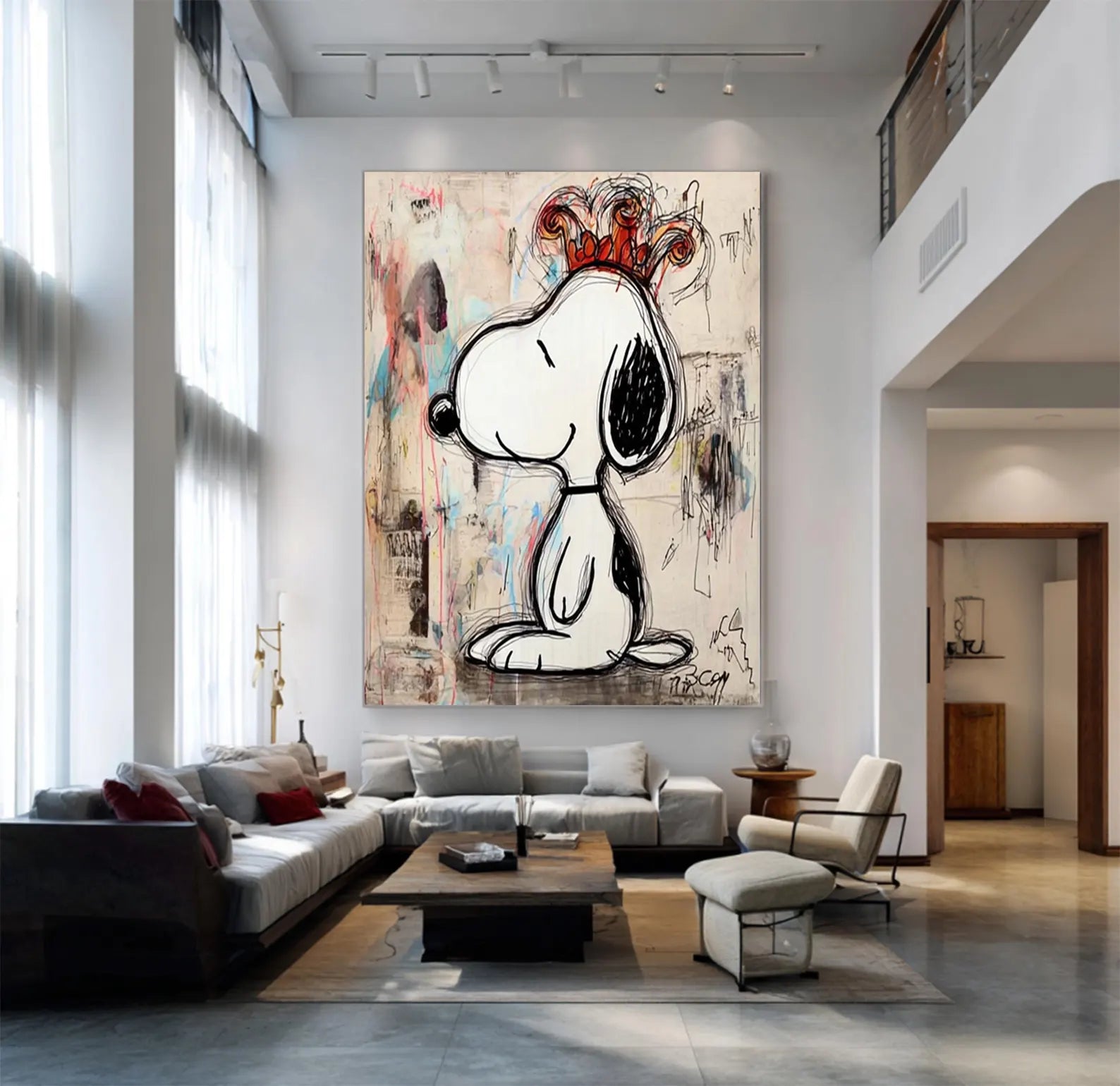 Textured Snoopy Regality | Crown Emblem