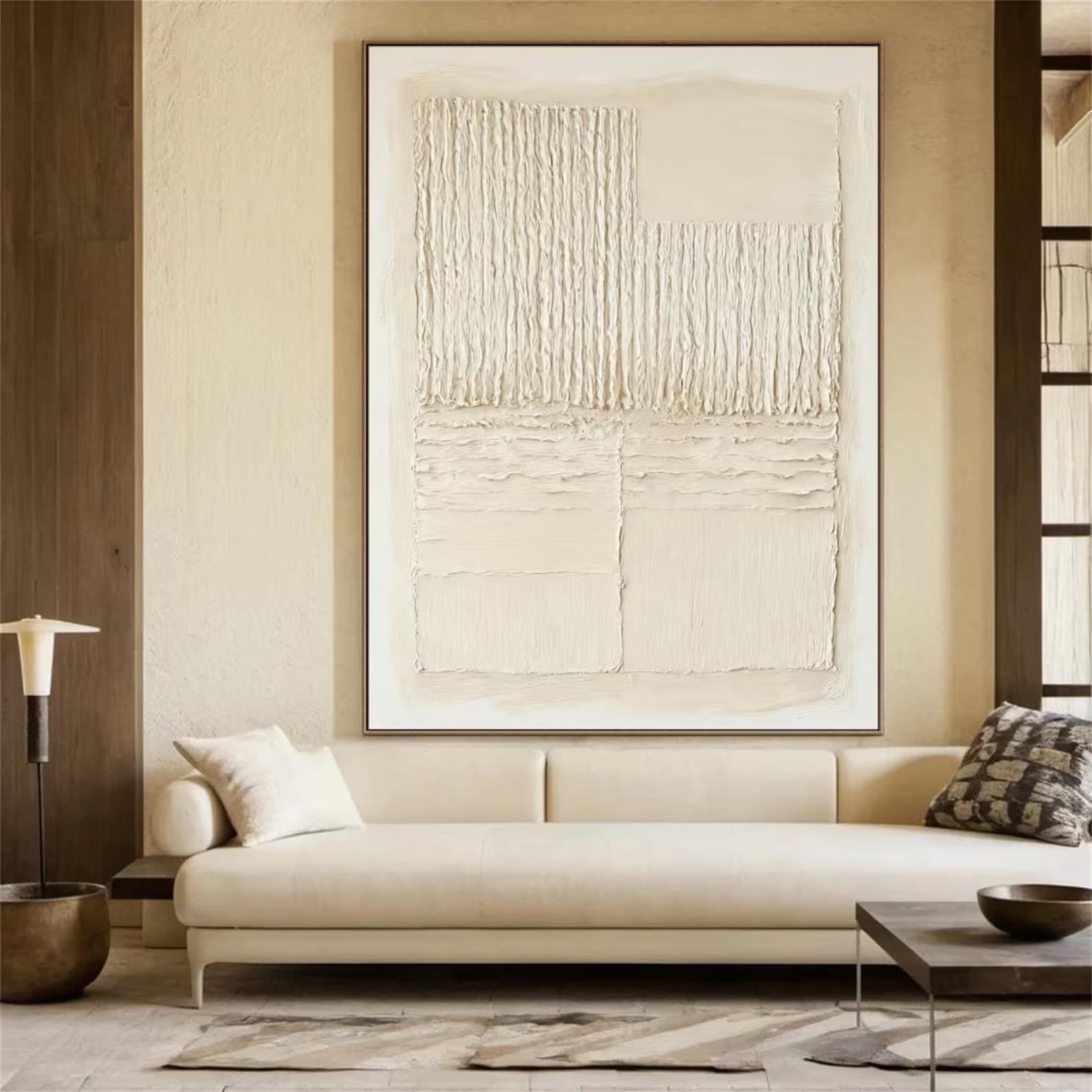 Textured Neutral Serenity | Beige Textures