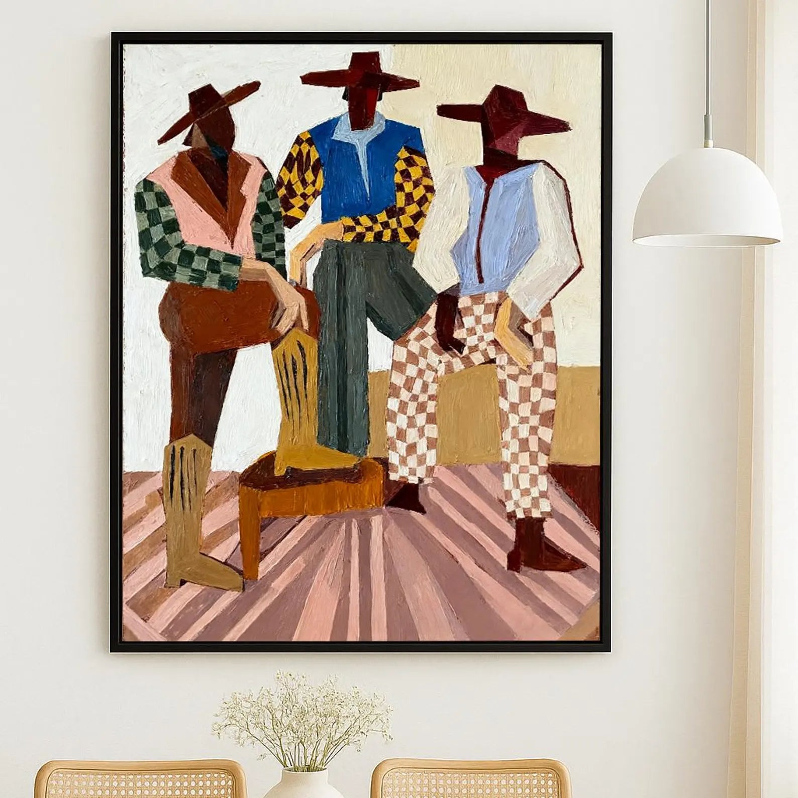 Textured Western Opulence | Cowboy Trio