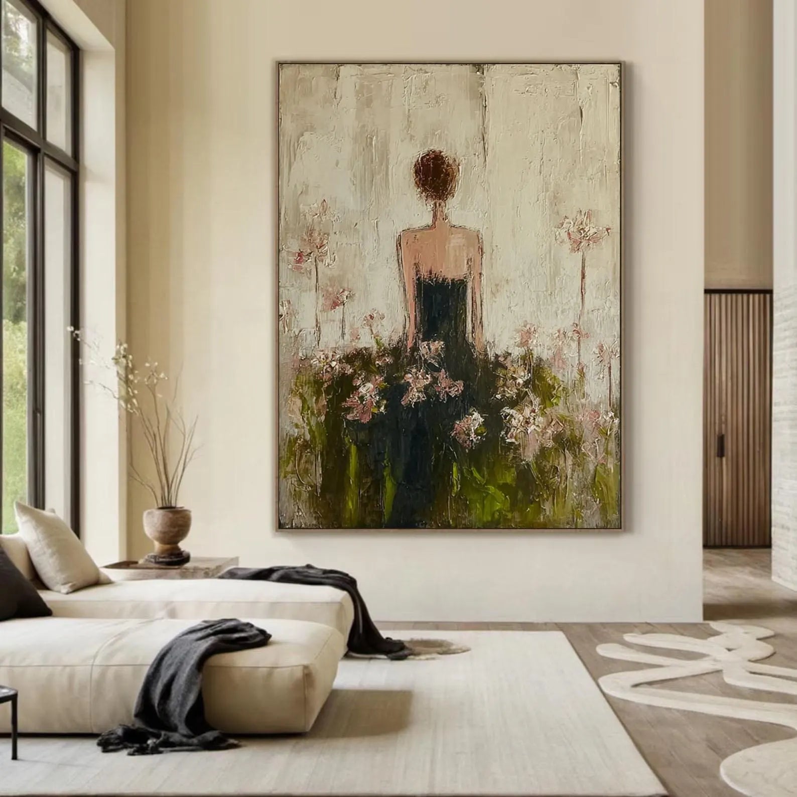 Textured Sylvan Reverie | Blush Petals