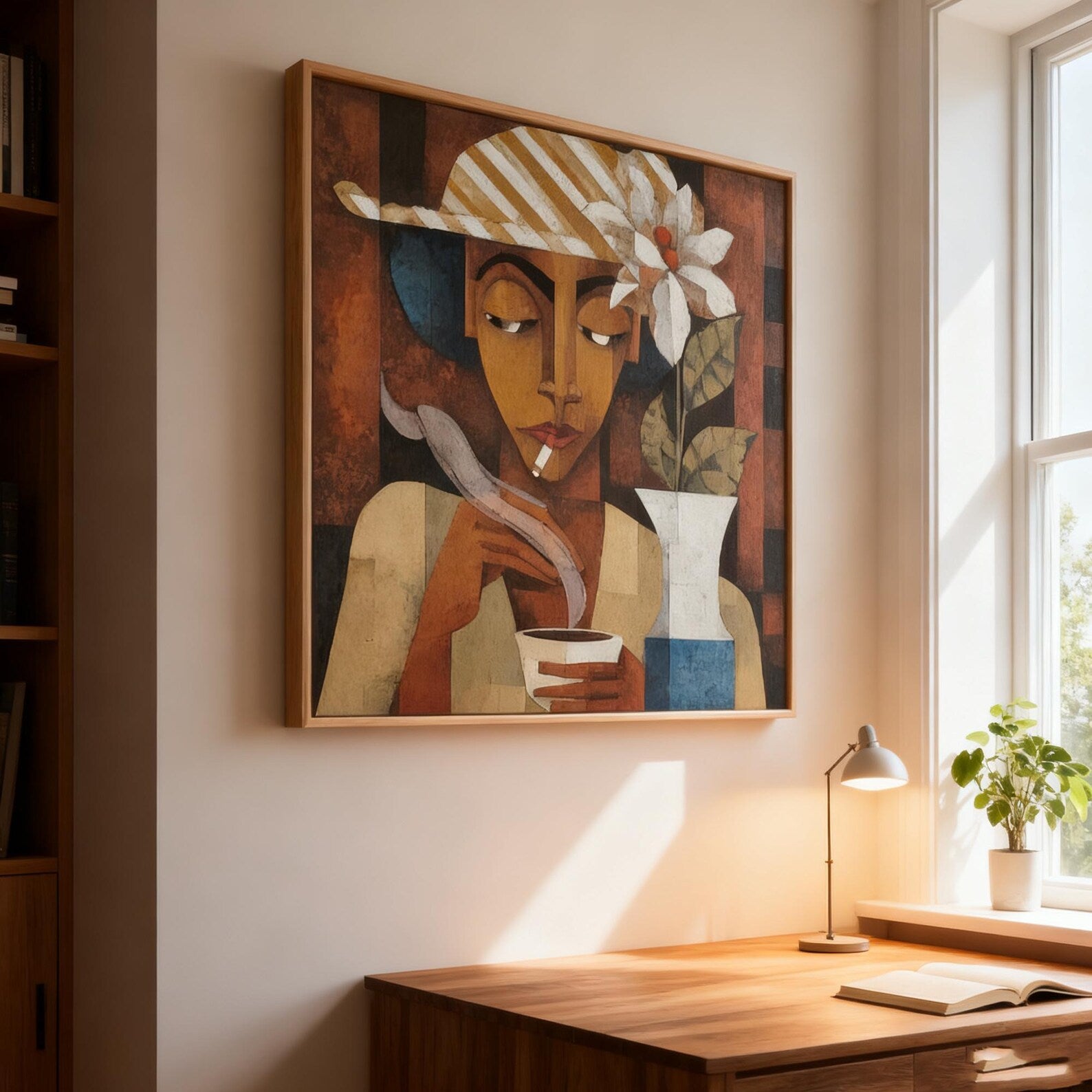 Stylized Figure Eclecticism | Floral Accent