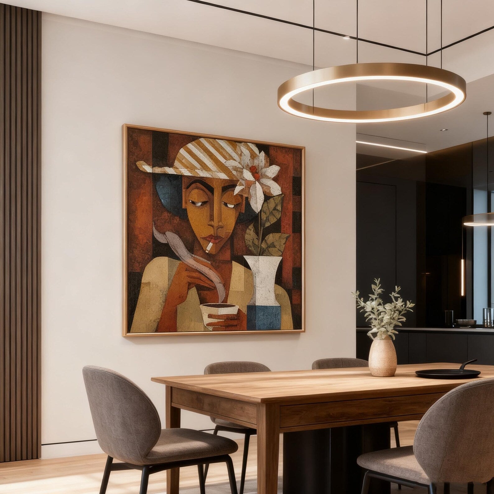 Stylized Figure Eclecticism | Floral Accent