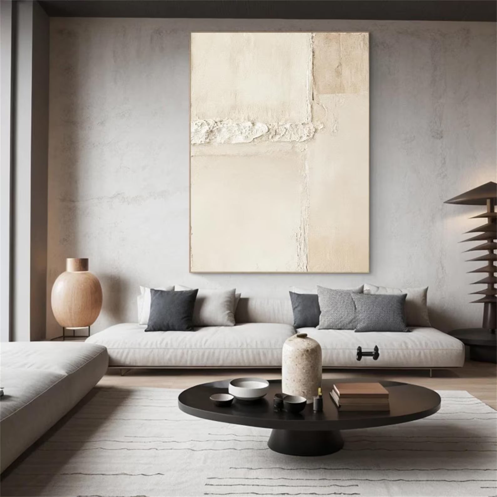 Textured Neutral Tranquility | Beige Tone