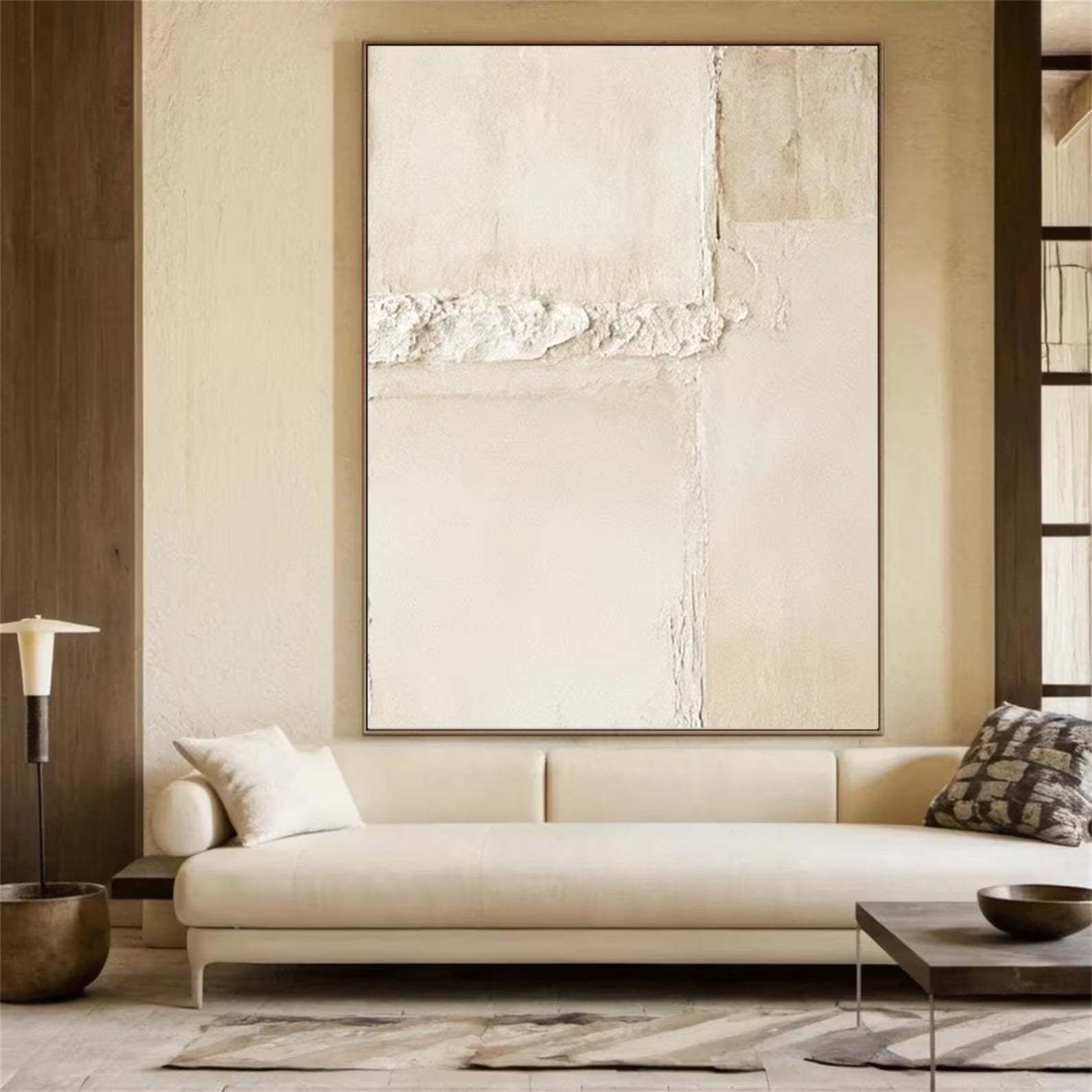 Textured Neutral Tranquility | Beige Tone