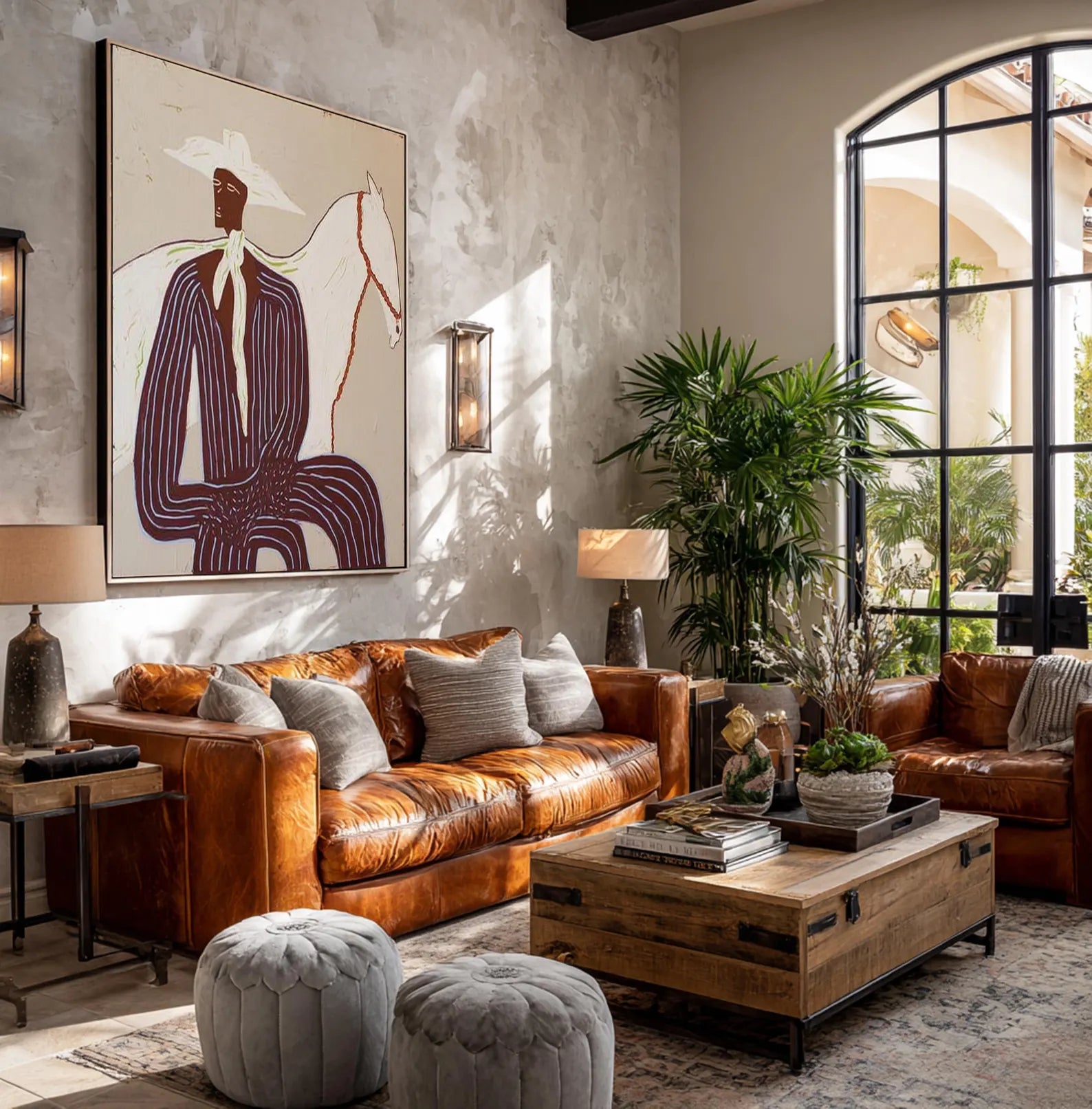 Stylish Equestrian Portrait | White Steed