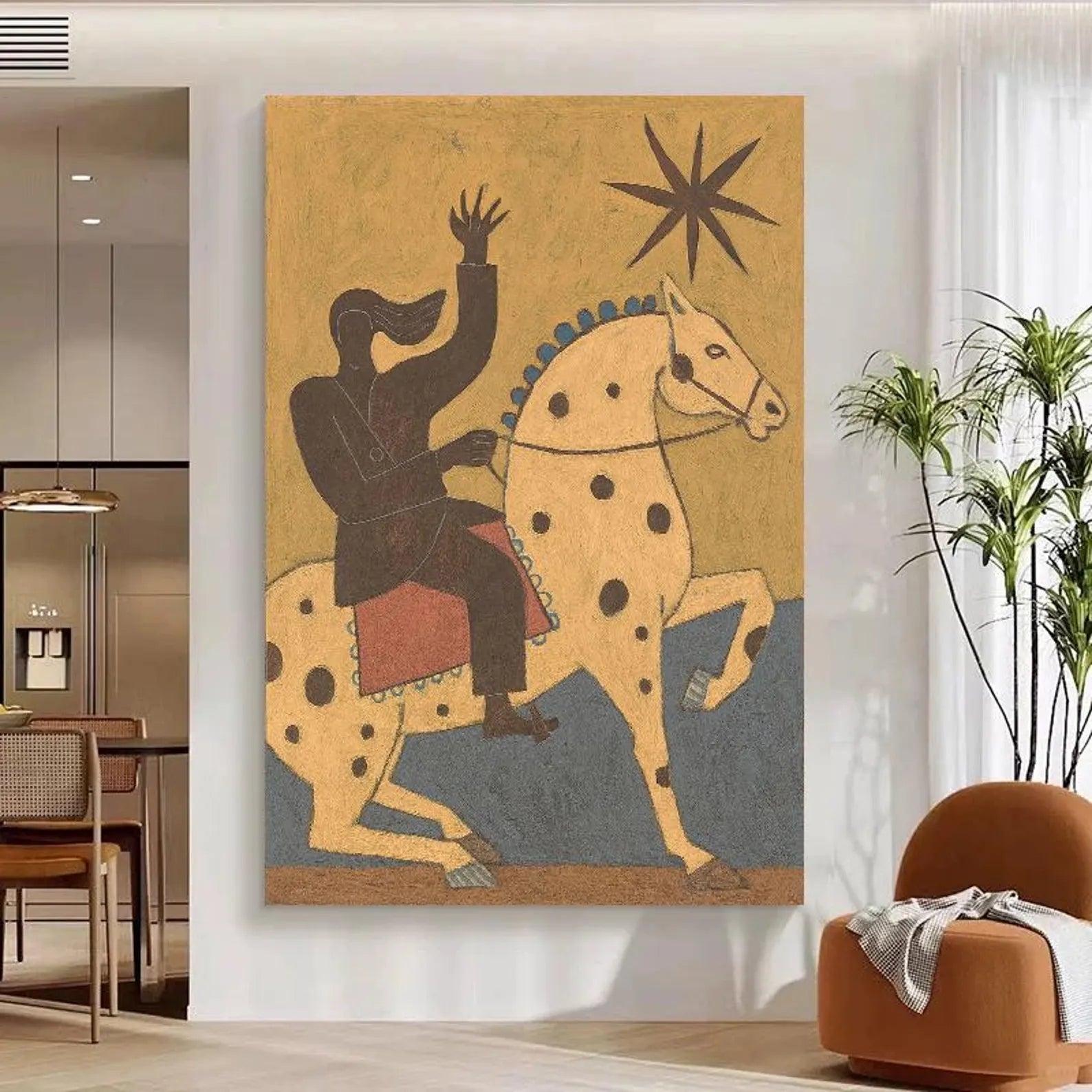 Textured Folkloric Opulence | Equitant Steed