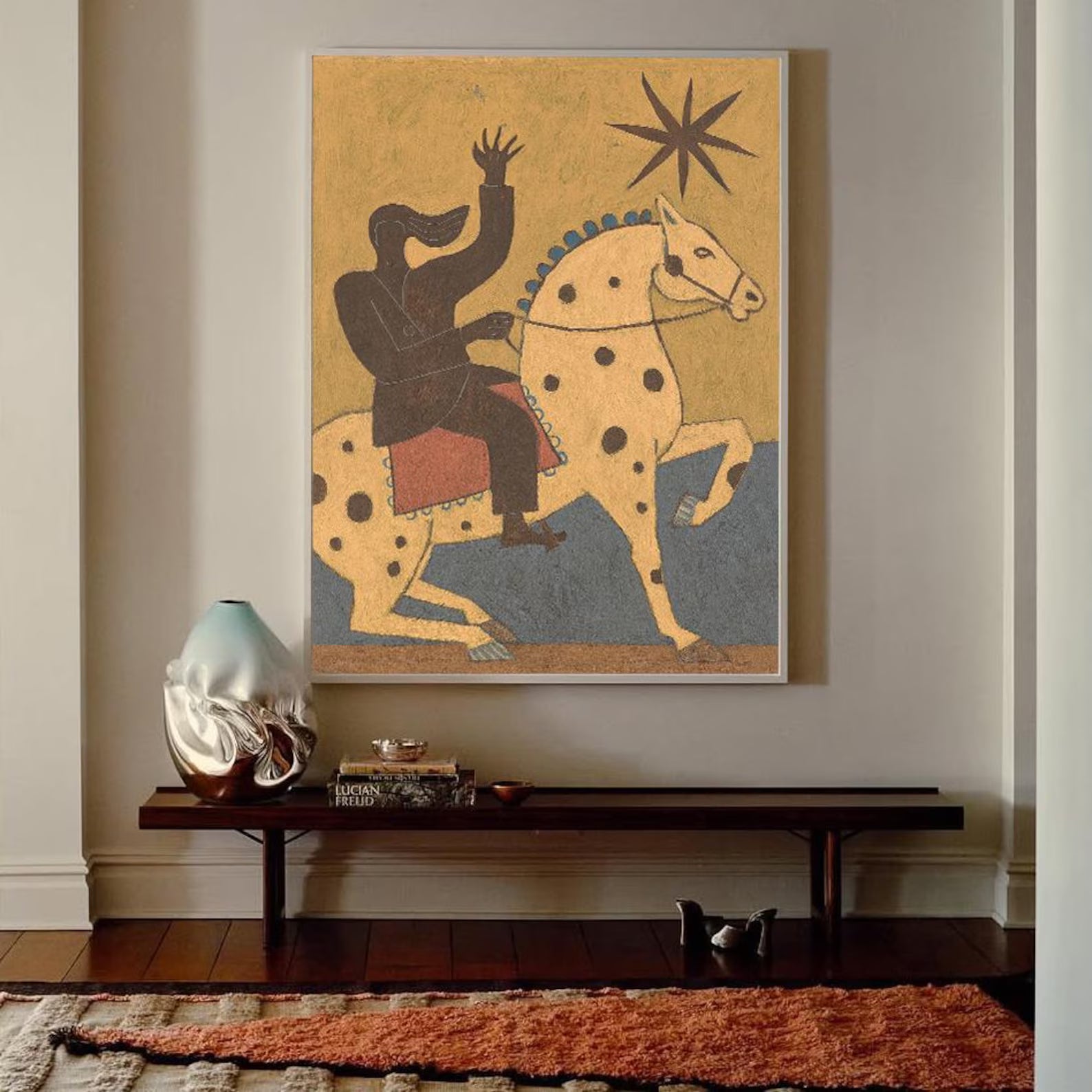 Textured Folkloric Opulence | Equitant Steed