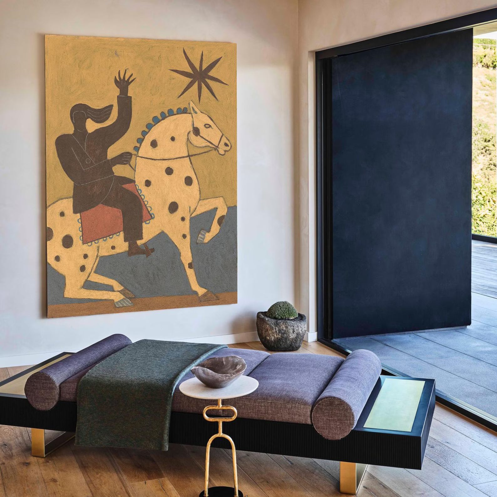 Textured Folkloric Opulence | Equitant Steed