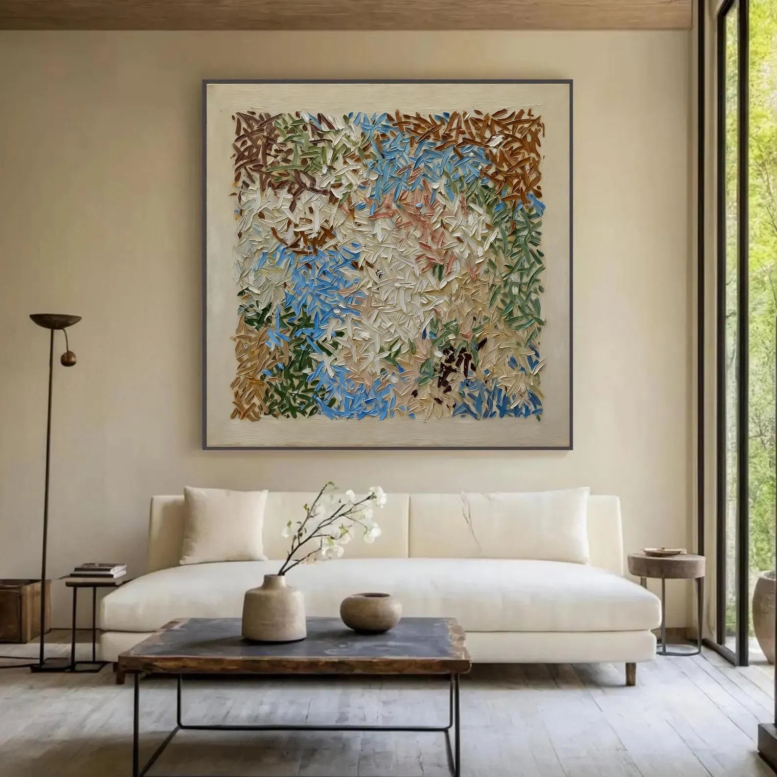 Textured Foliage Opulence | Cerulean Mosaics