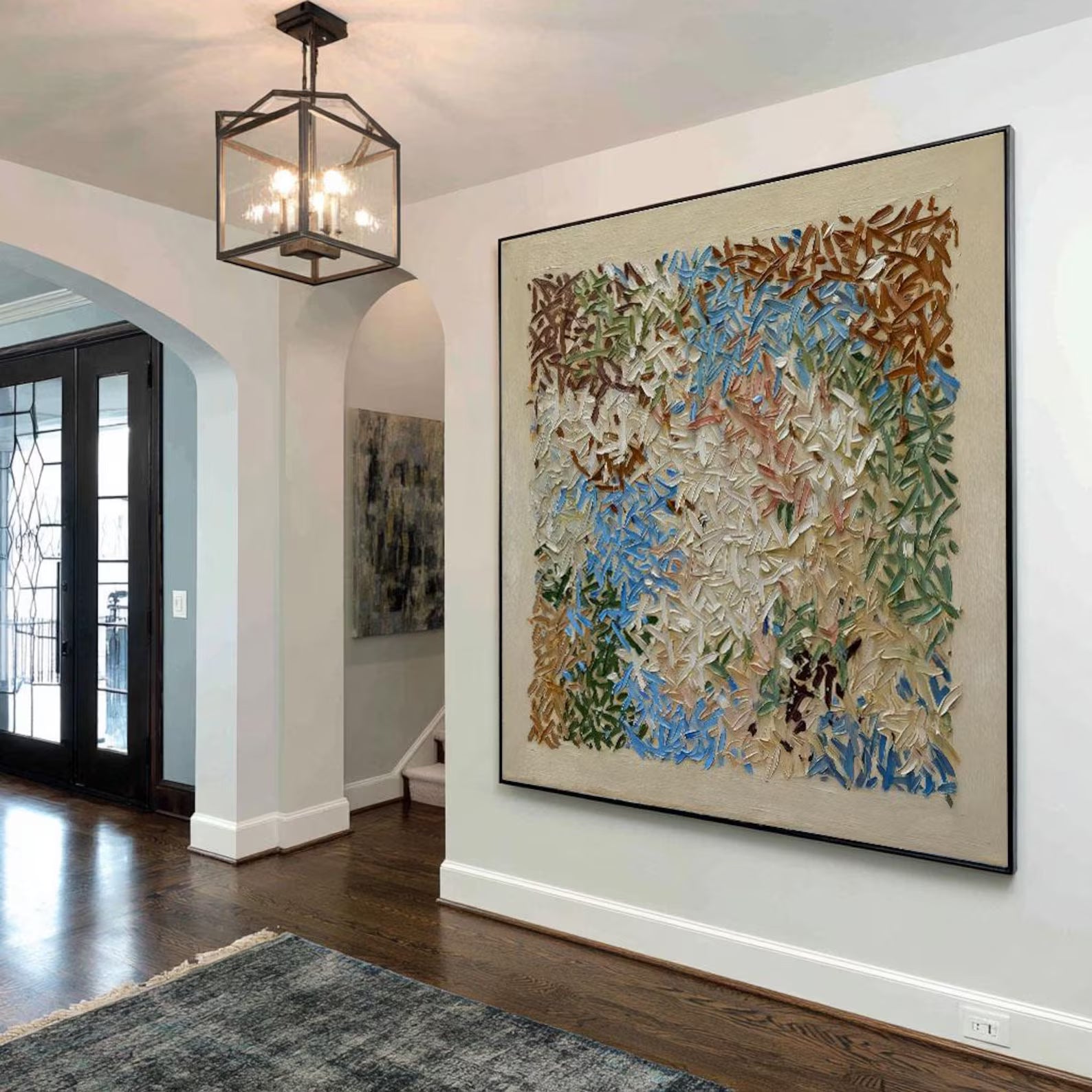 Textured Foliage Opulence | Cerulean Mosaics