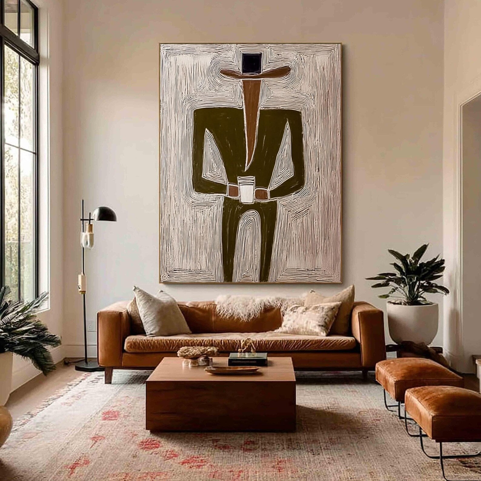 Textured Figure Sophistication | Olive Attire