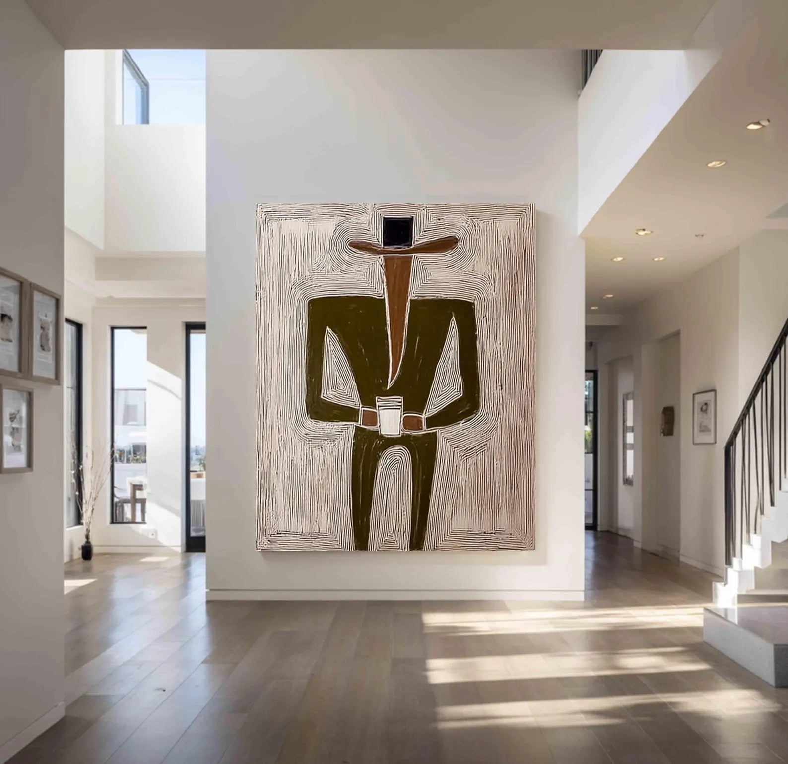 Textured Figure Sophistication | Olive Attire