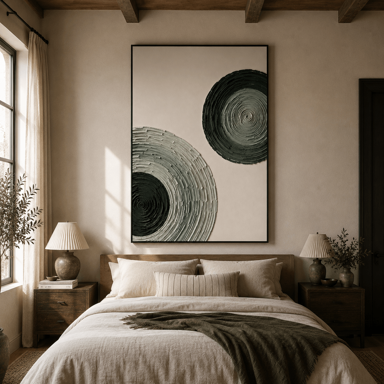 Abstract Art | Spiral Layered Circles