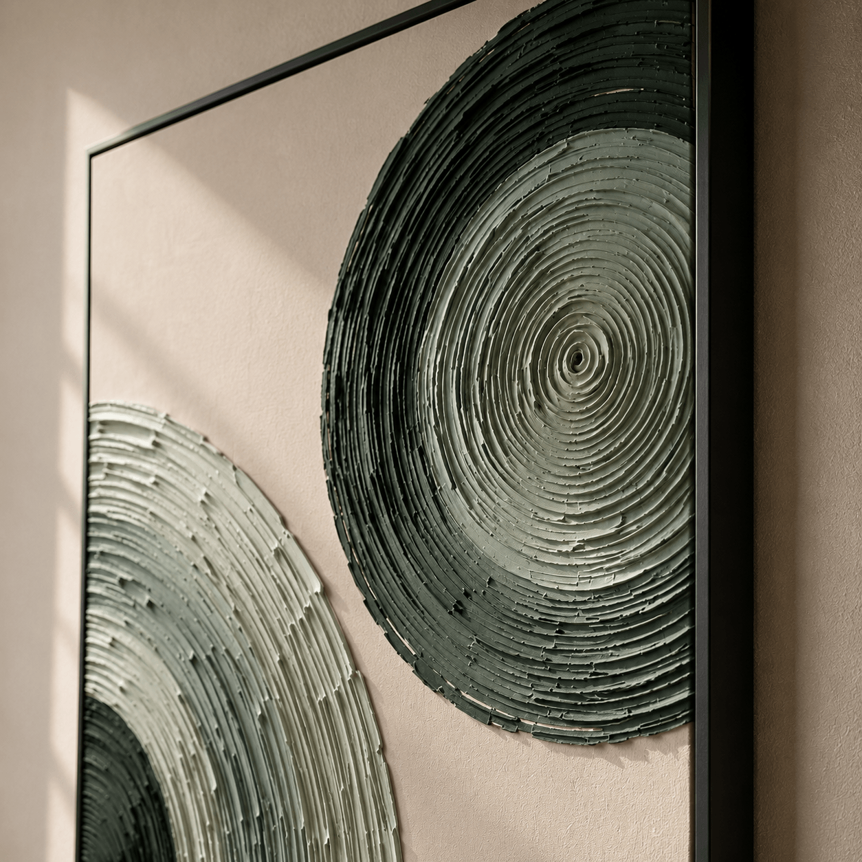 Abstract Art | Spiral Layered Circles