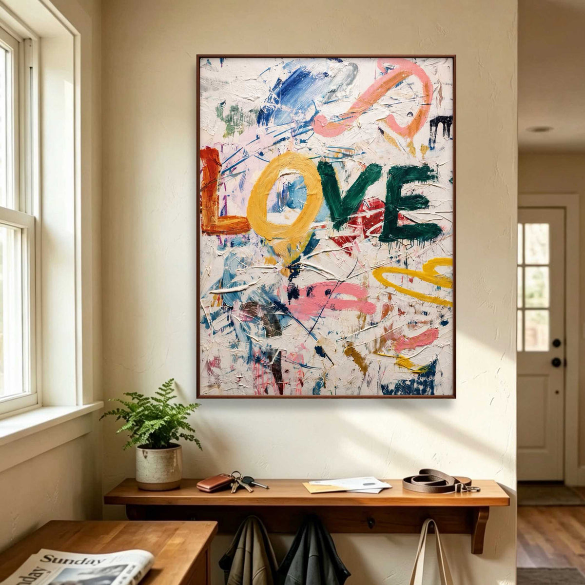 Love Across Layers oil painting view 5