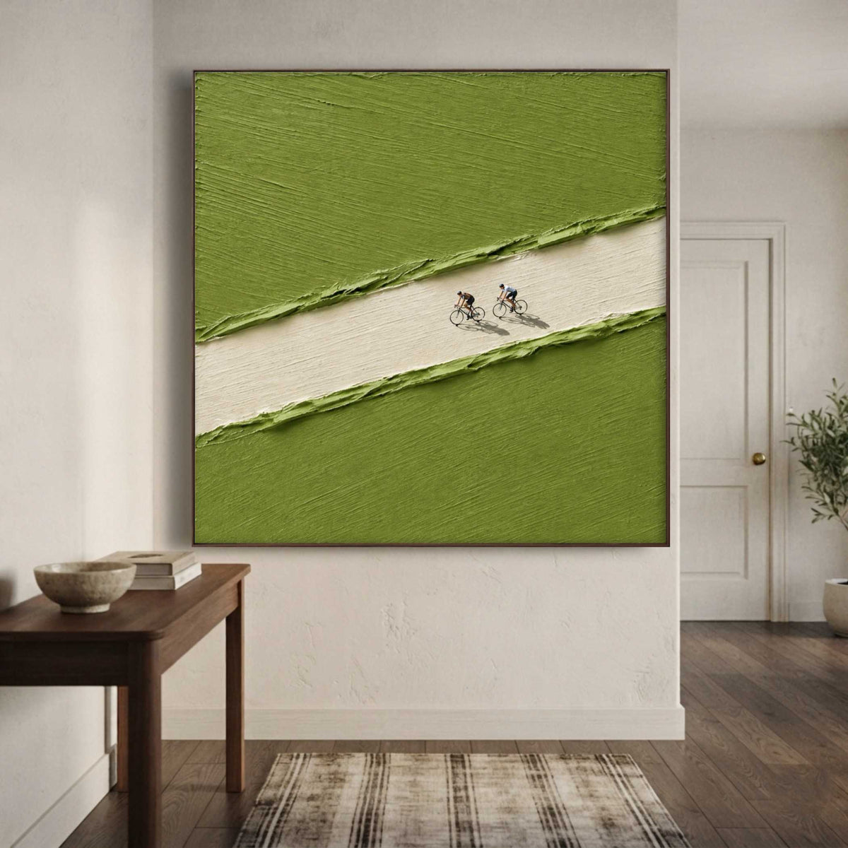 Reading & Leisure Art | Meadow Bicycle Crossing - View 6