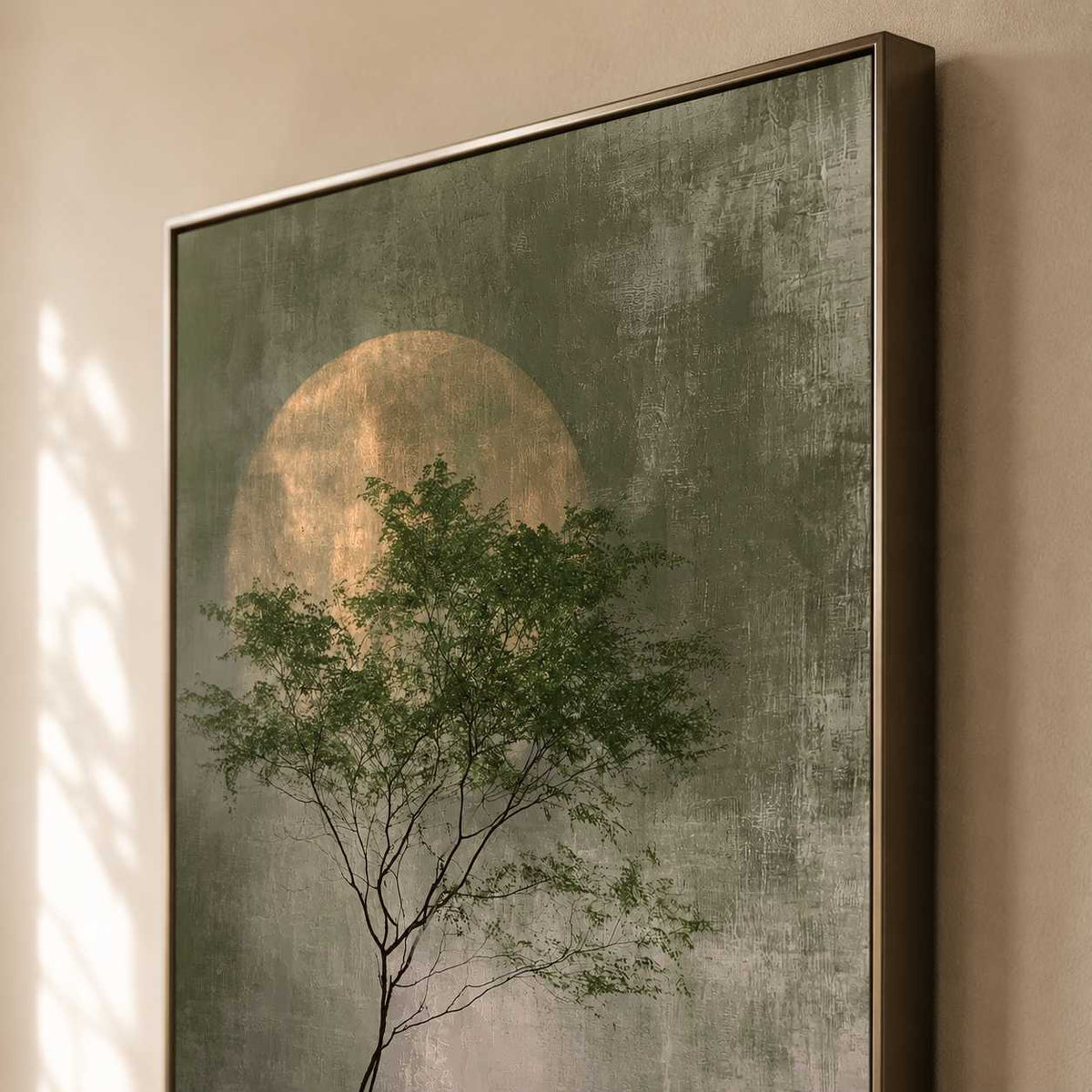 Landscape Art | Moon Behind Canopy - View 7