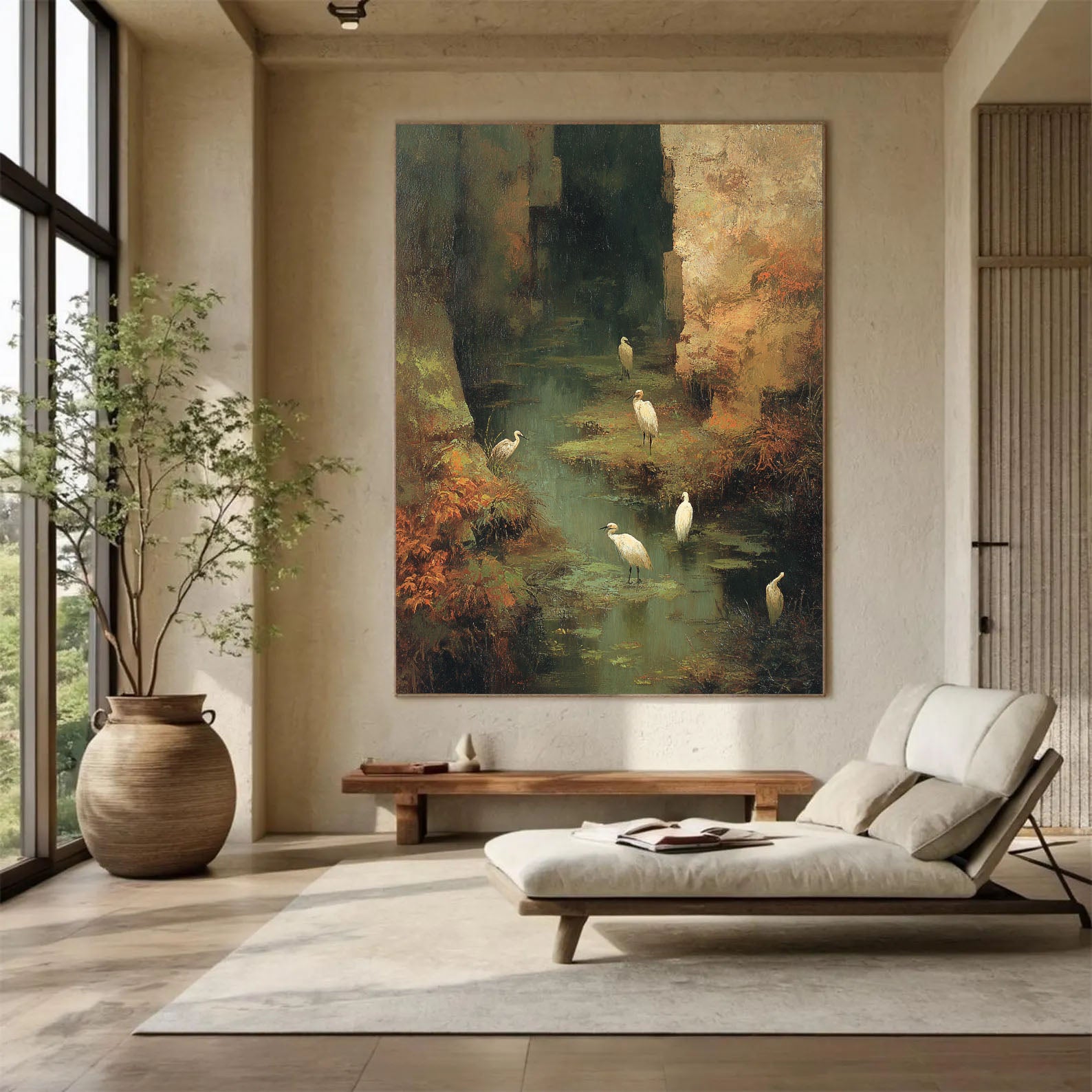 Egrets Creek Art | Natural Serenity