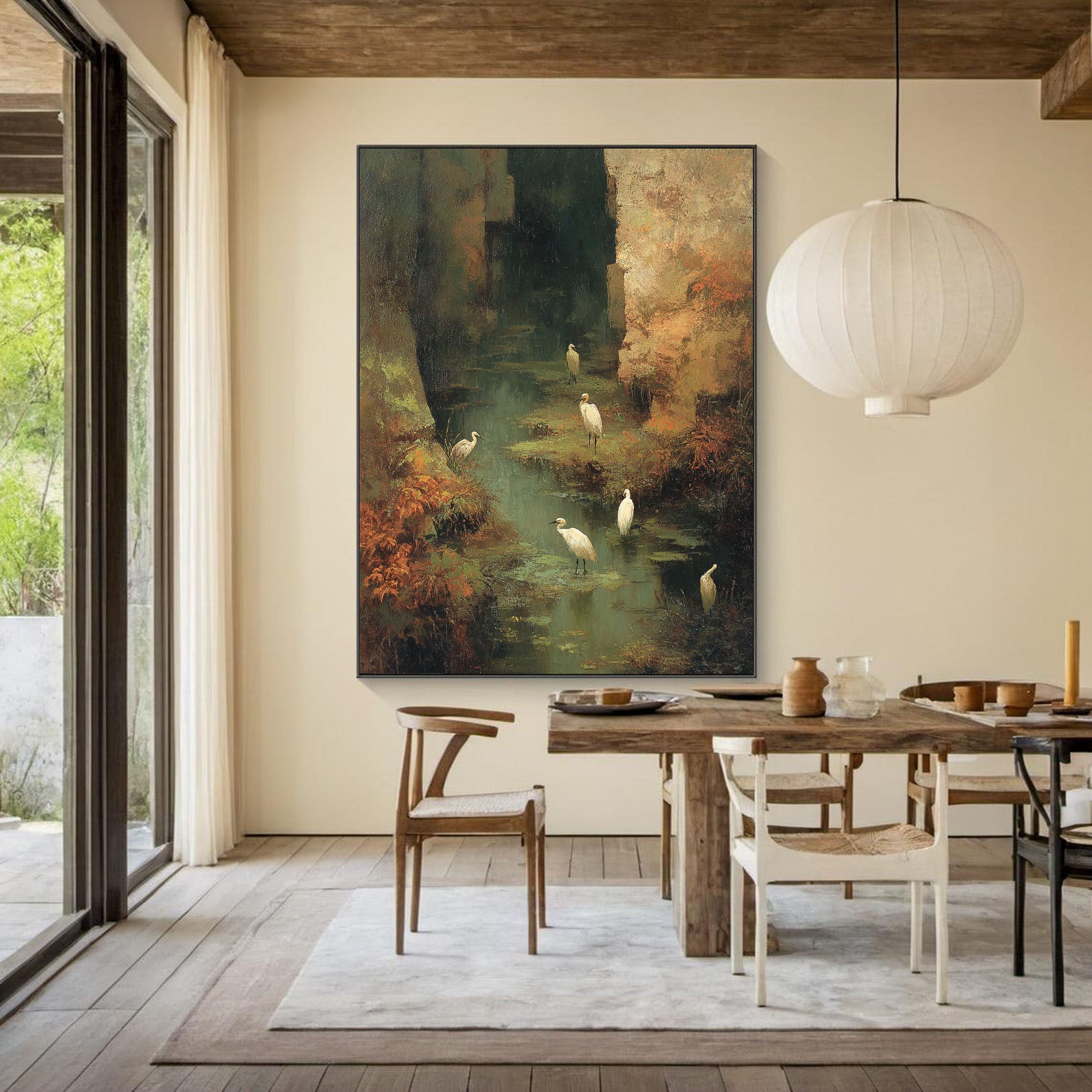 Egrets Creek Art | Natural Serenity