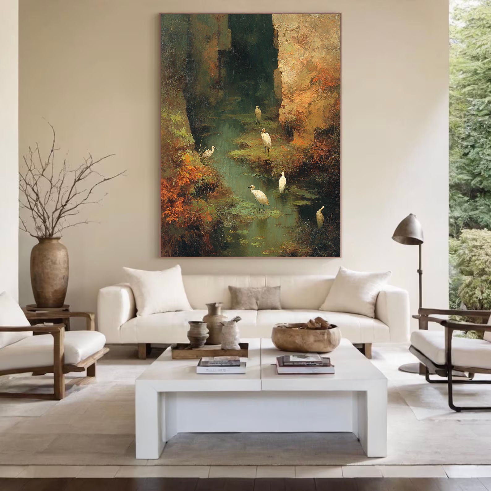Egrets Creek Art | Natural Serenity