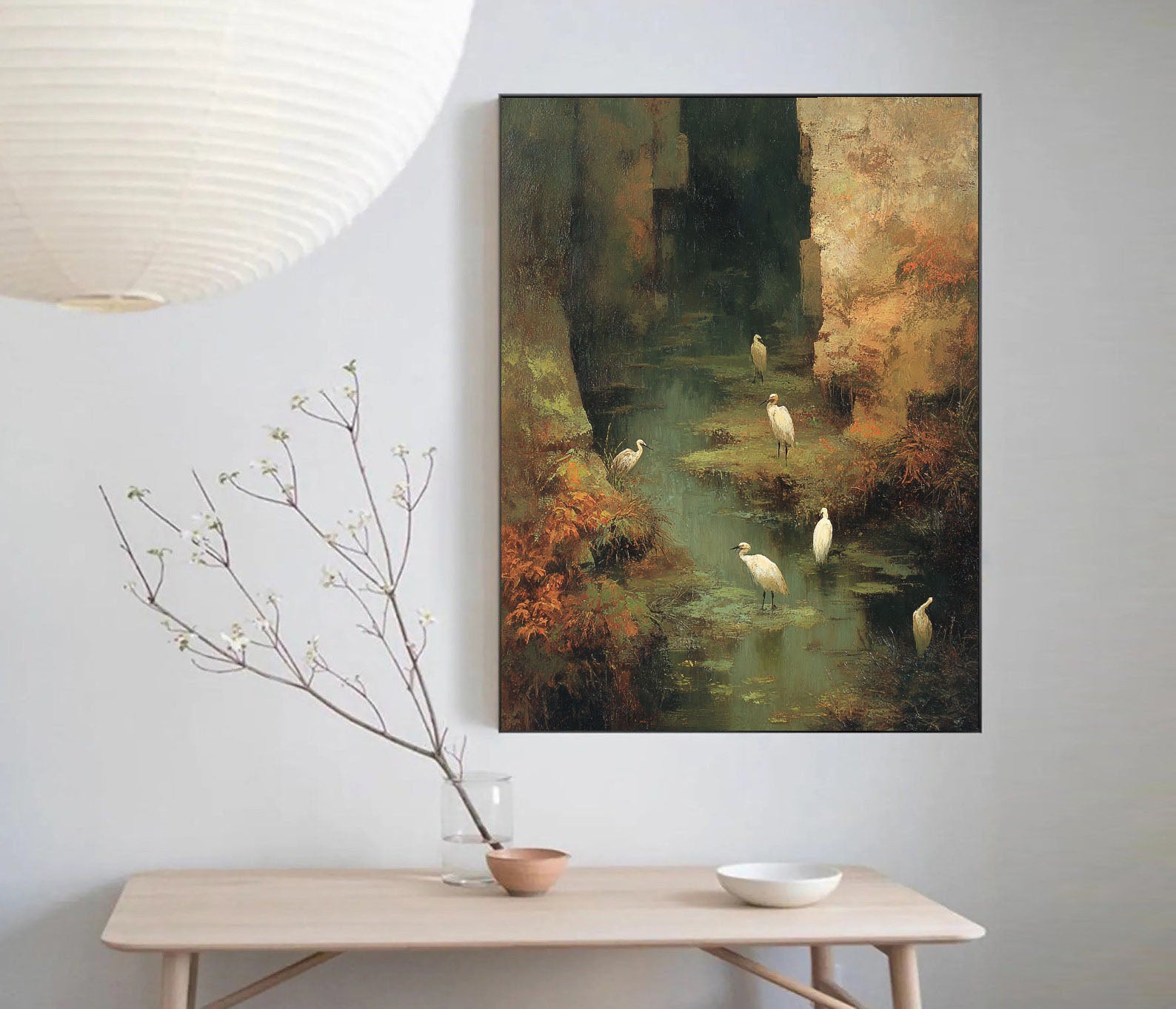 Egrets Creek Art | Natural Serenity