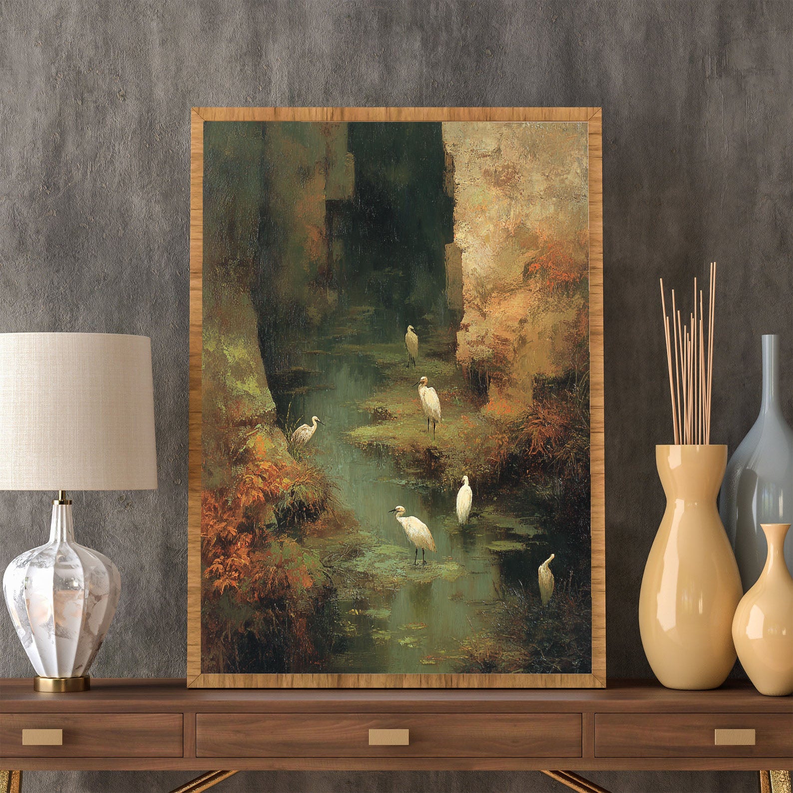 Egrets Creek Art | Natural Serenity