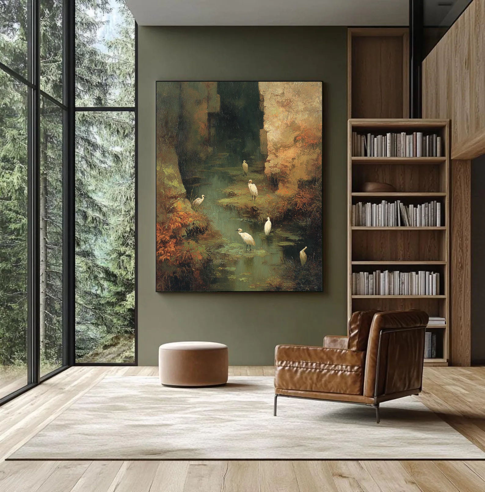 Egrets Creek Art | Natural Serenity