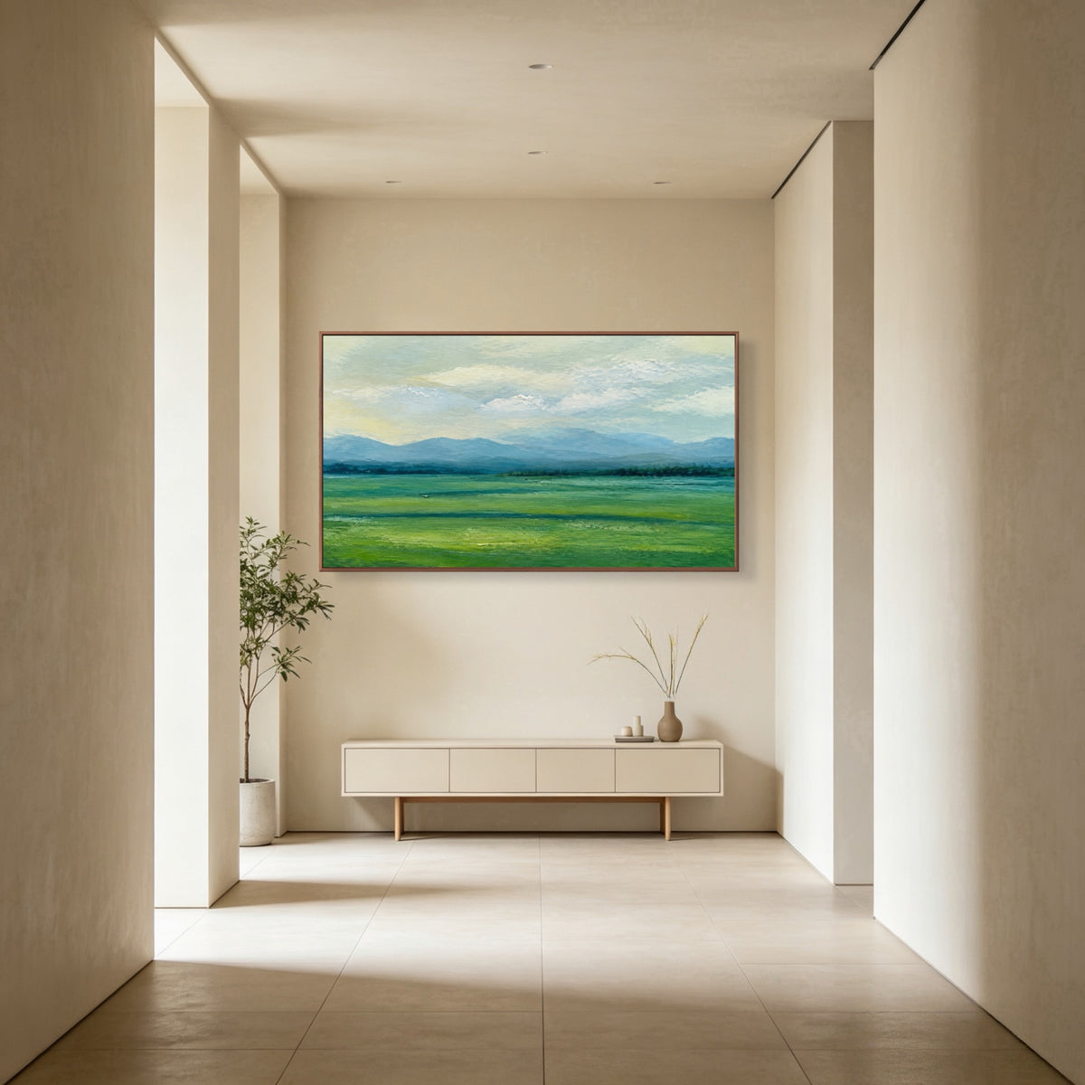 Open Country Distance — horizontal landscape art, view 2