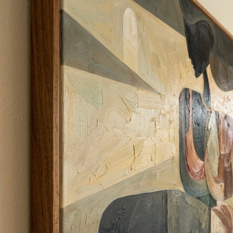 Poise In Profile — vertical female figure art, view 6