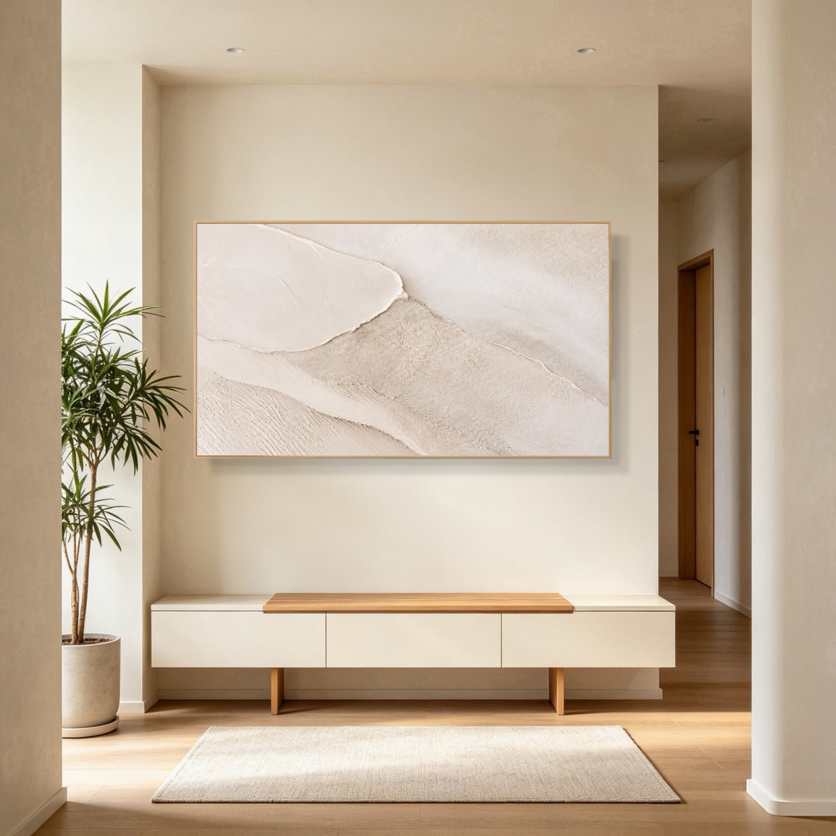 Soft Dune Passage — horizontal wabi-sabi art, view 4