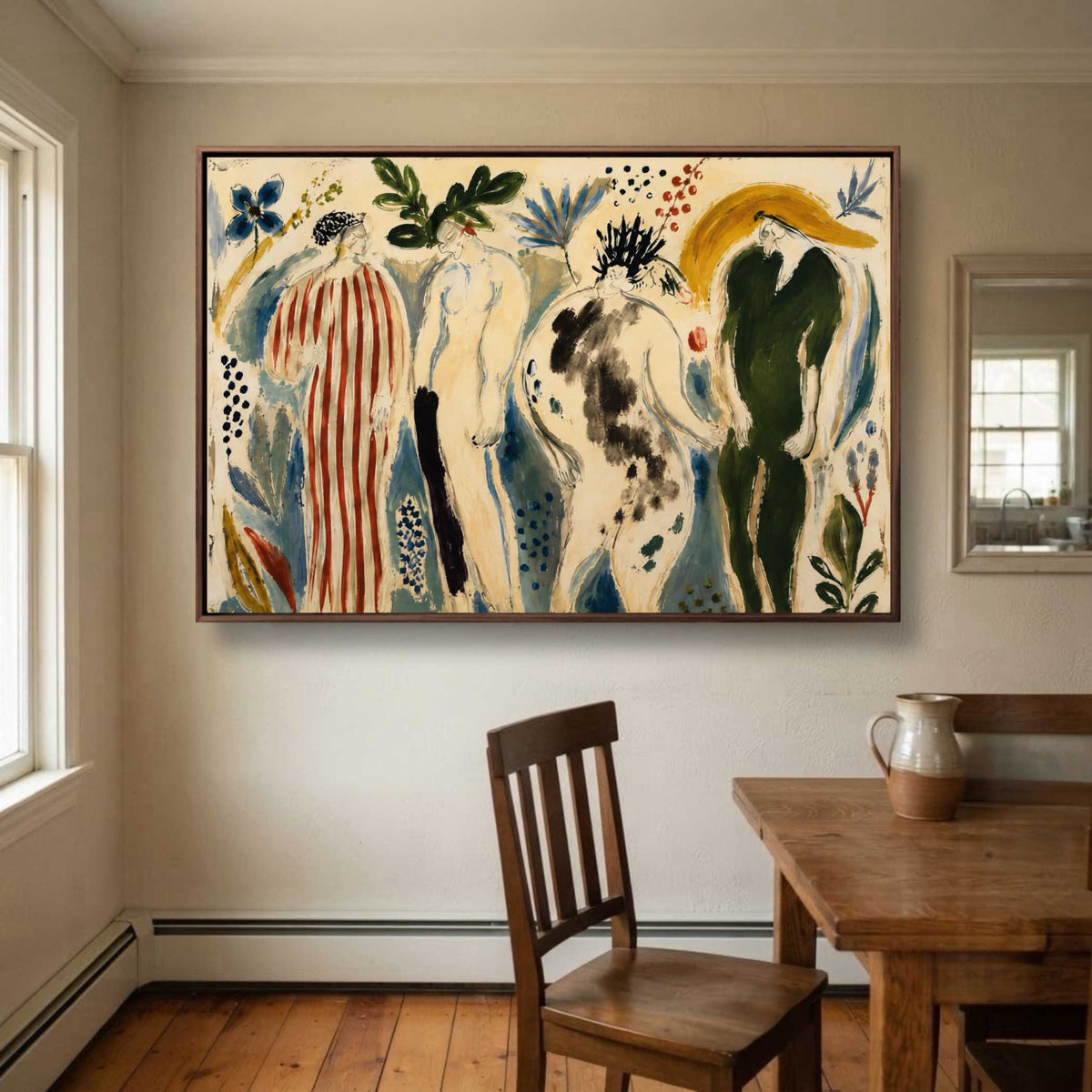 Figures Among Petals artwork view 5