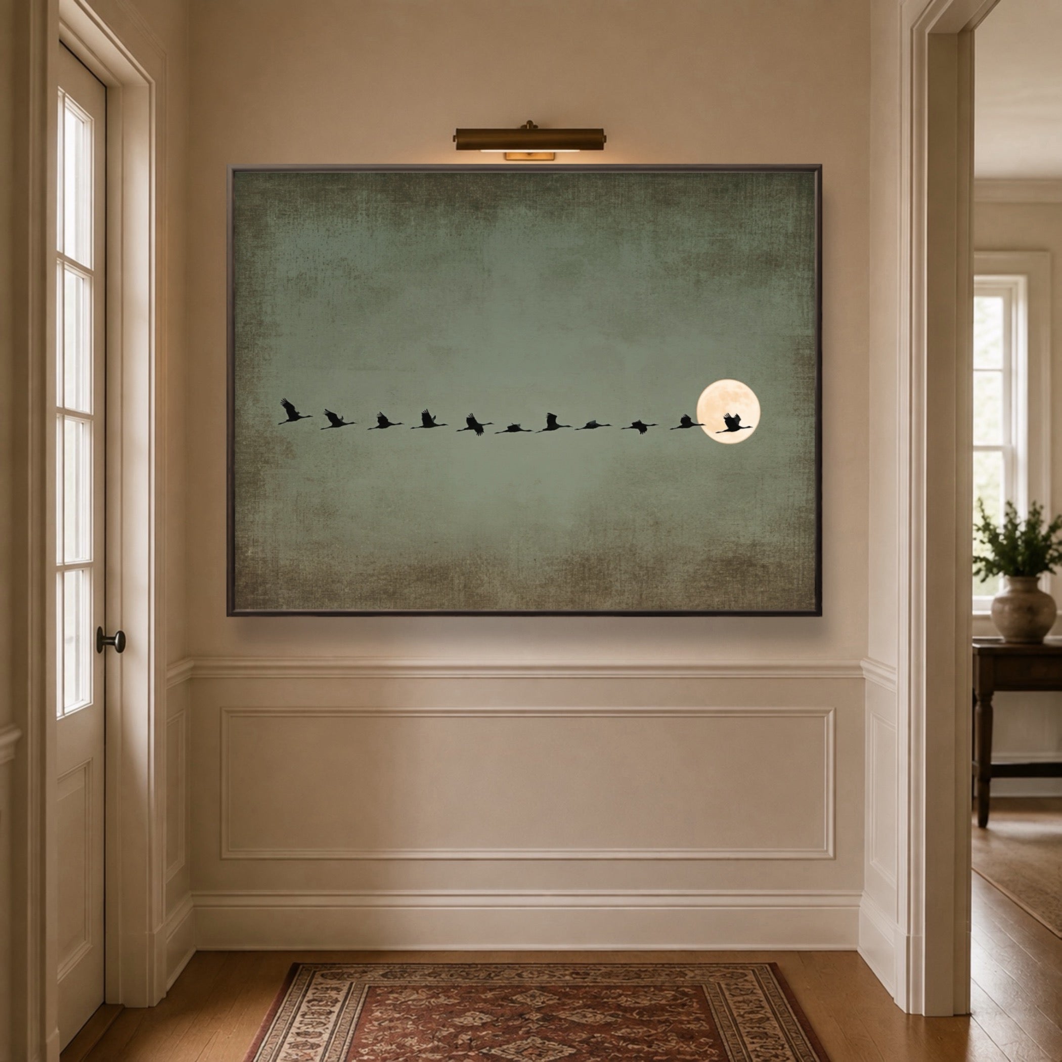 Birds Cross Twilight artwork view 4