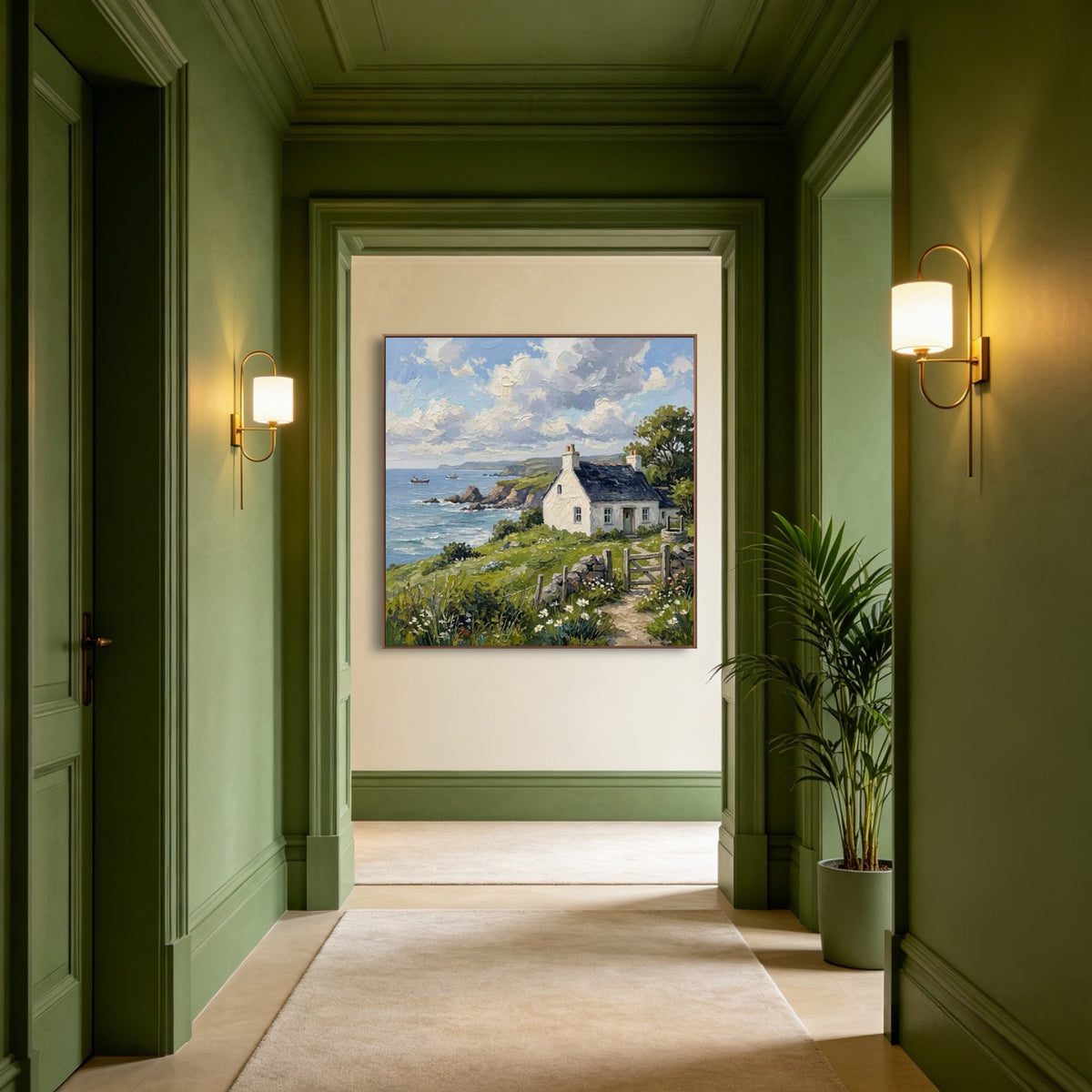 The Headland Gate — vertical coastal & ocean art, view 2