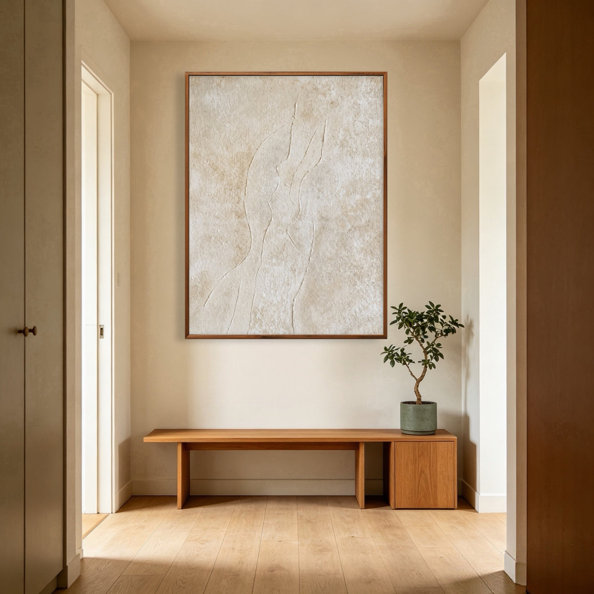 Time Worn Surface — vertical wabi-sabi art, view 4